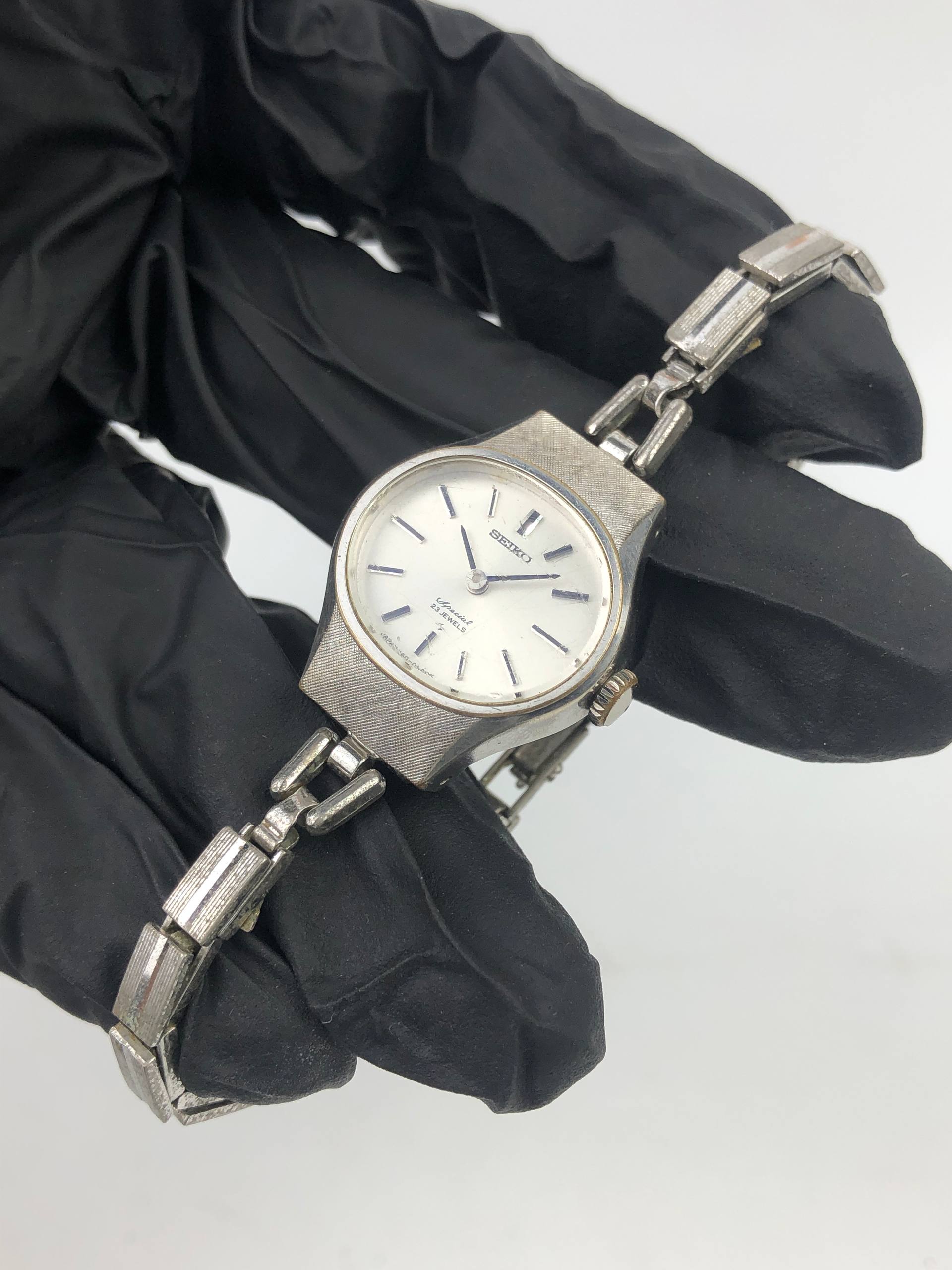 SEIKO SPECIAL 1140-7230 VINTAGE OVAL LADIES - Gambar 4