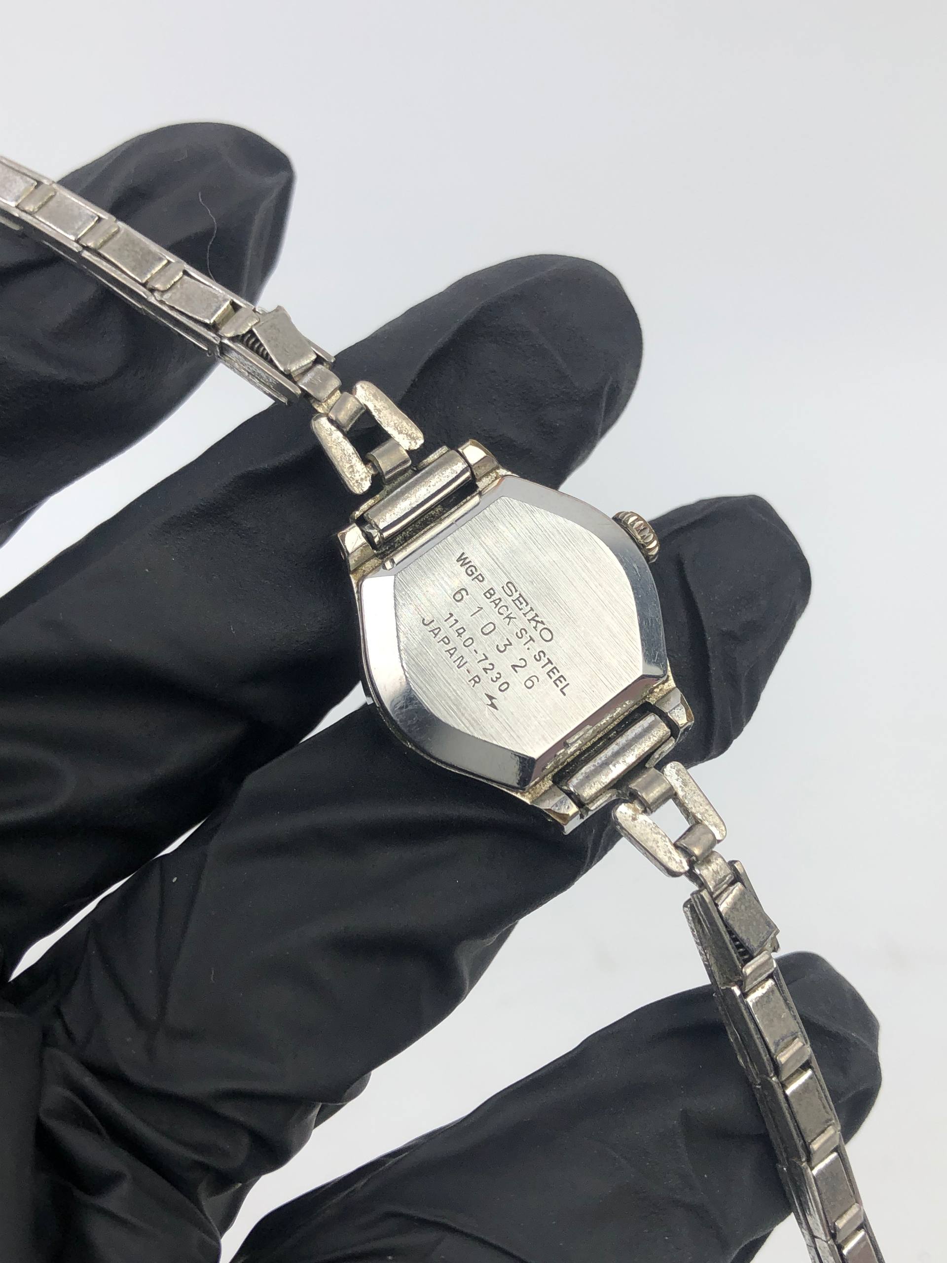 SEIKO SPECIAL 1140-7230 VINTAGE OVAL LADIES - Gambar 7