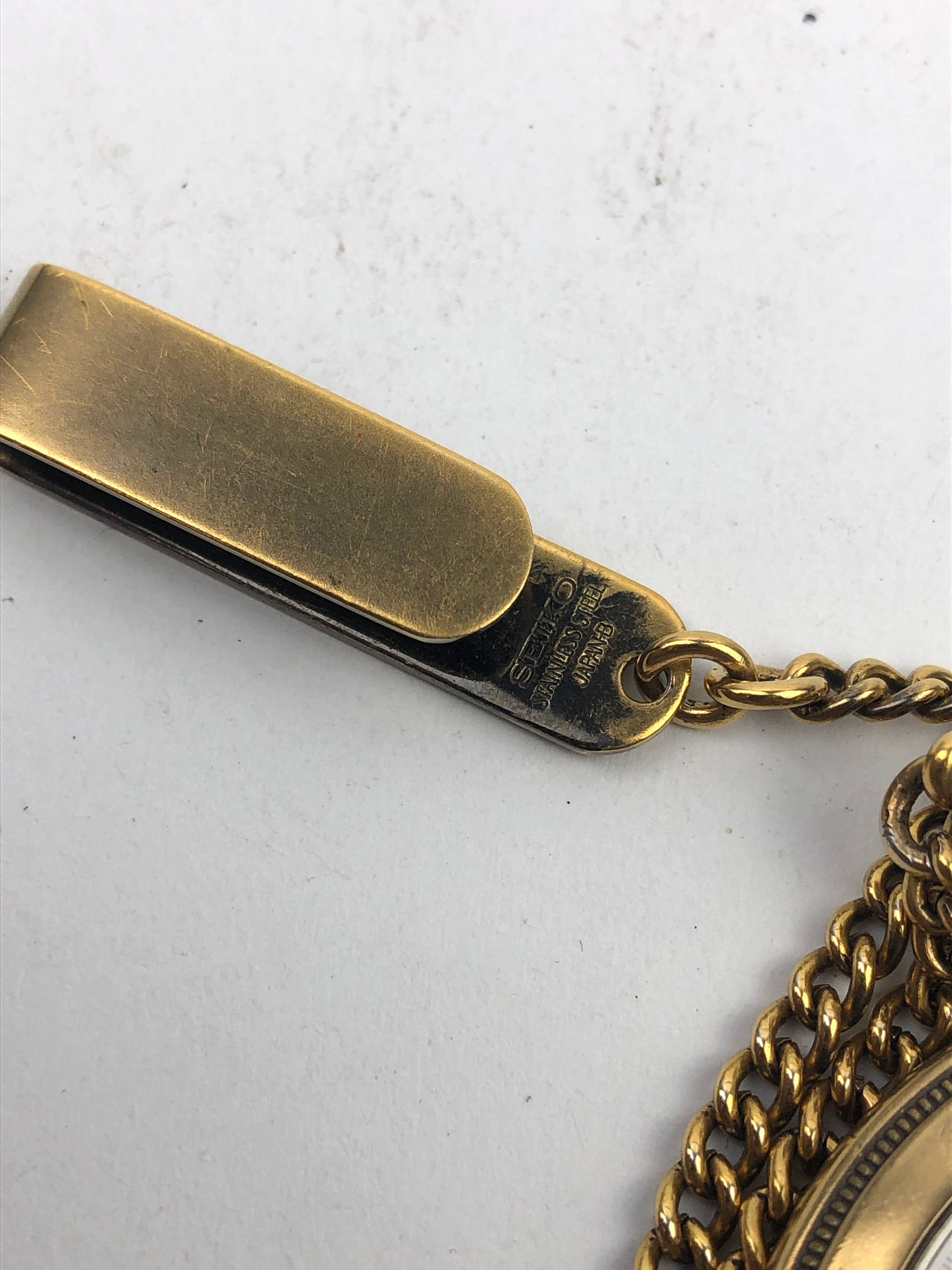 POCKET WATCH SEIKO 7N01-9A10 ORIGINAL - Gambar 5