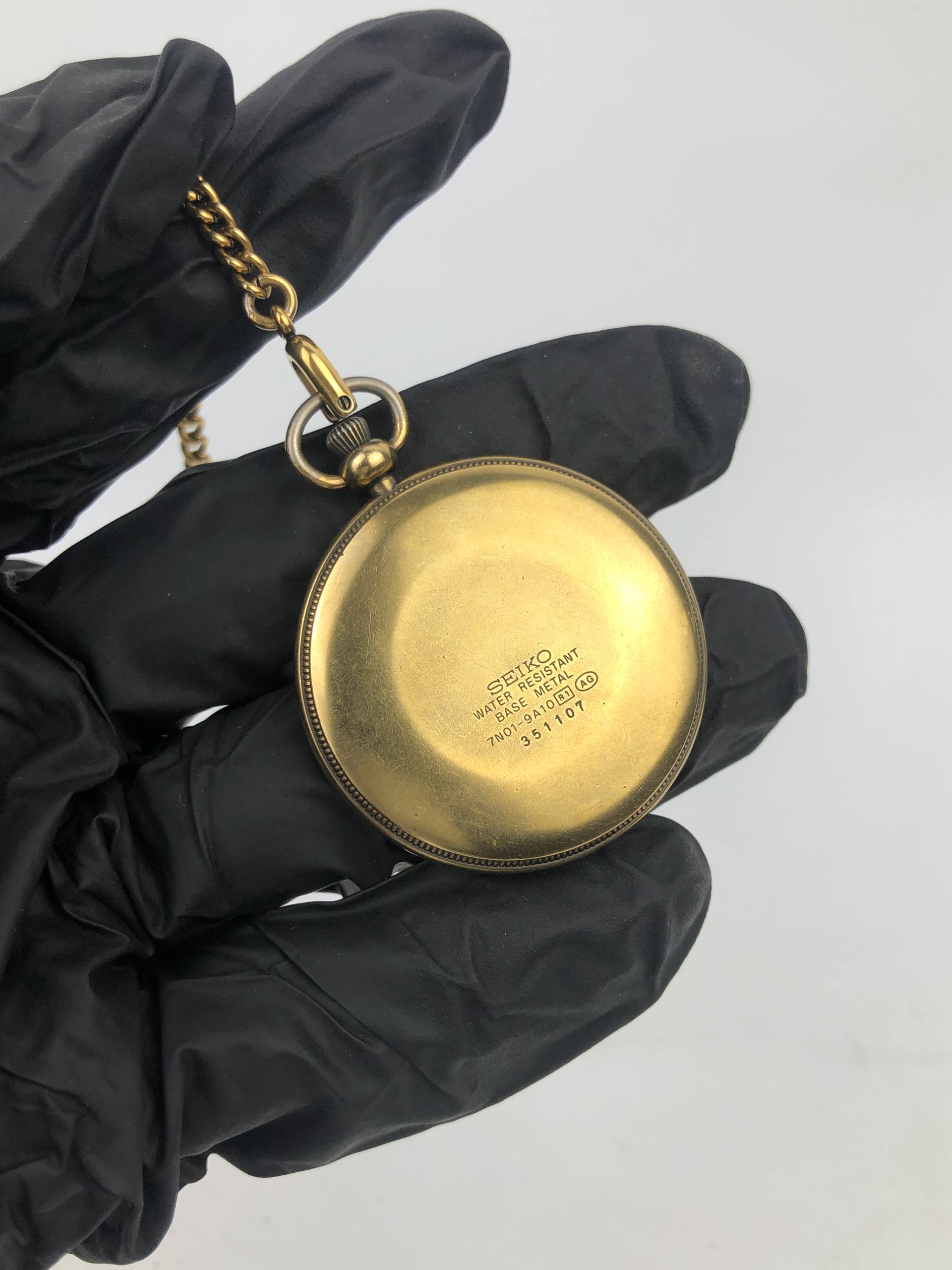 POCKET WATCH SEIKO 7N01-9A10 ORIGINAL - Gambar 8