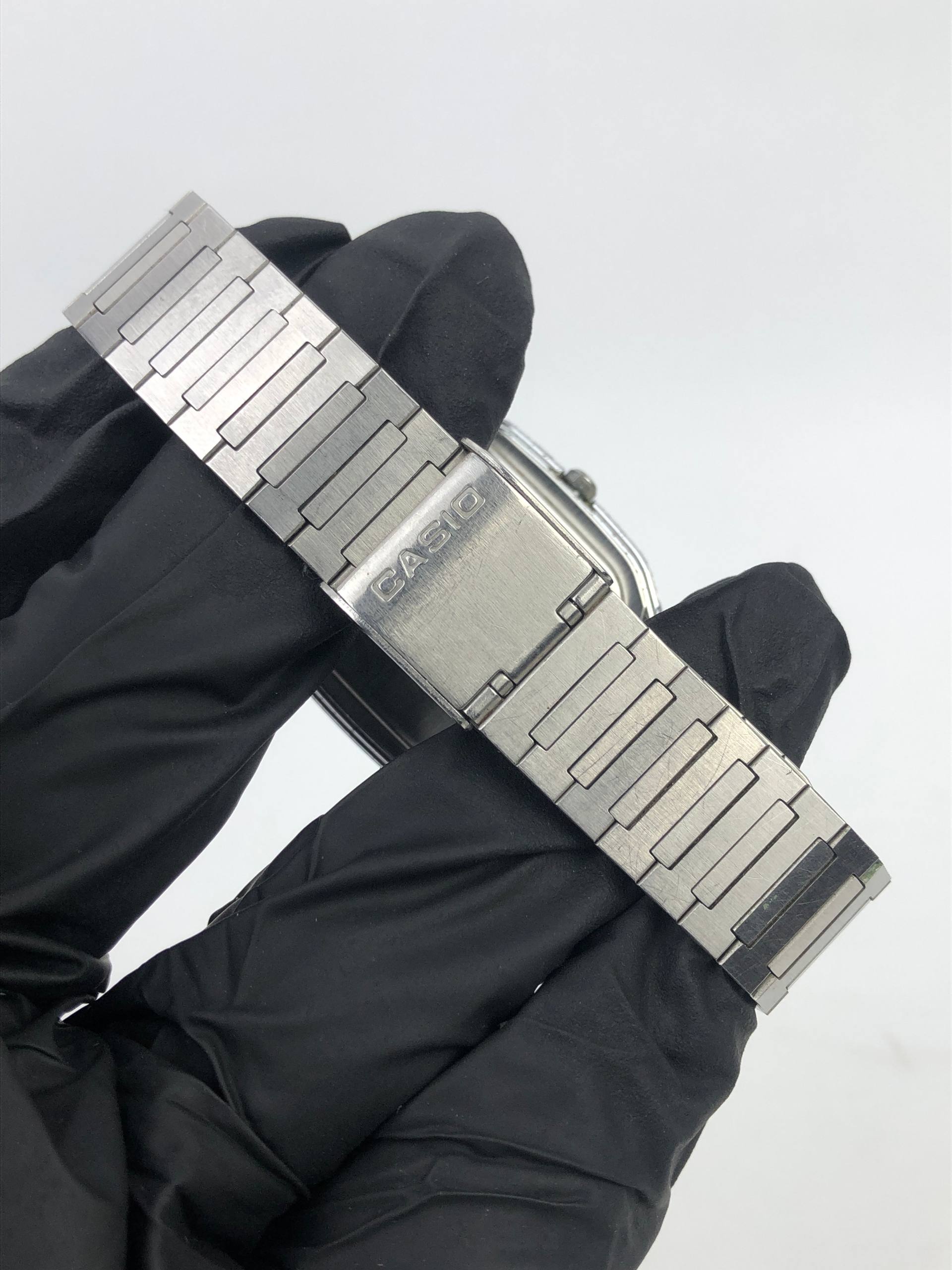CASIO MQ303 SQUARE SILVER ALL ORIGINAL - Gambar 7