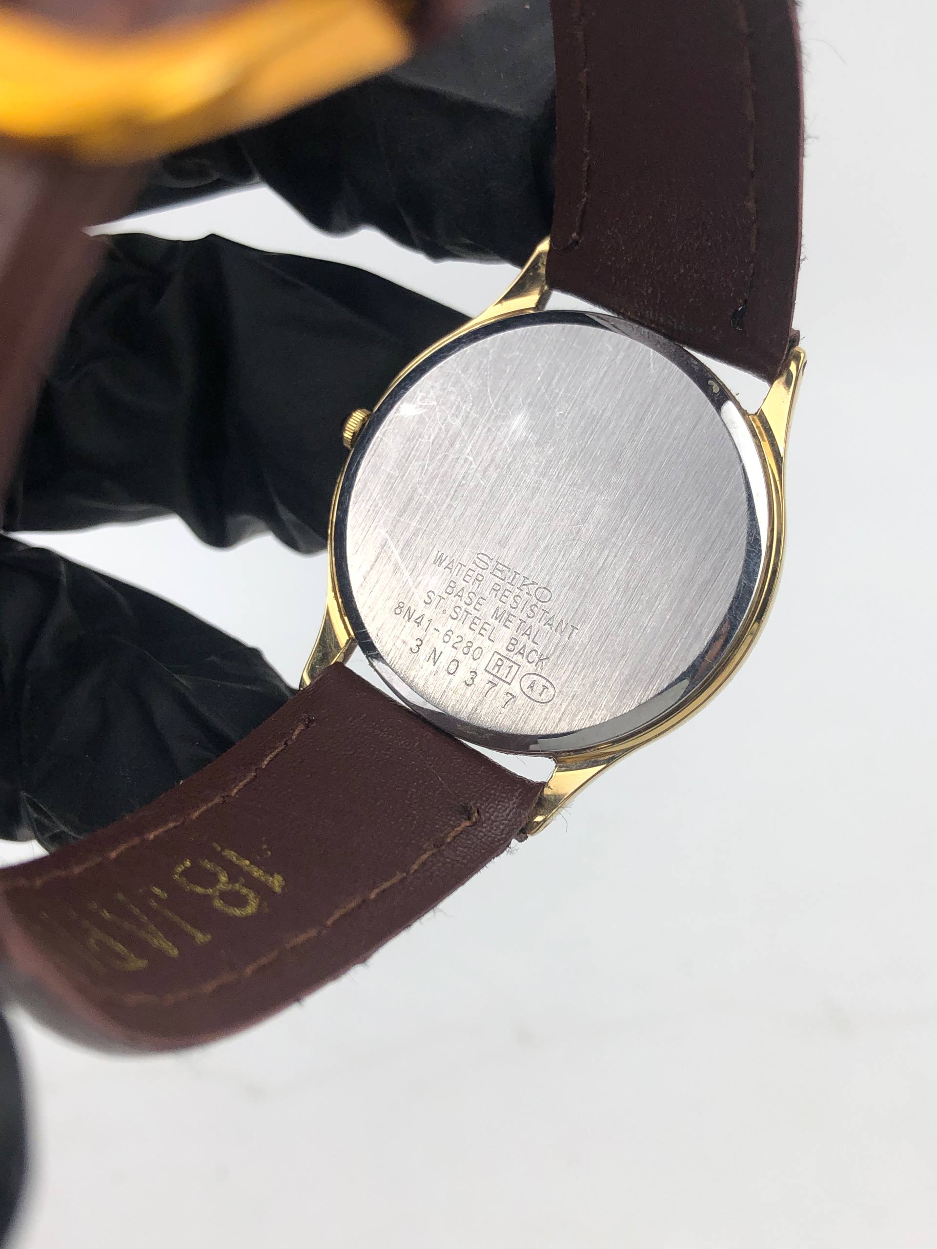SEIKO 8N41-6280 NIPPON CHAMPION TEXTURE DIAL - Gambar 7
