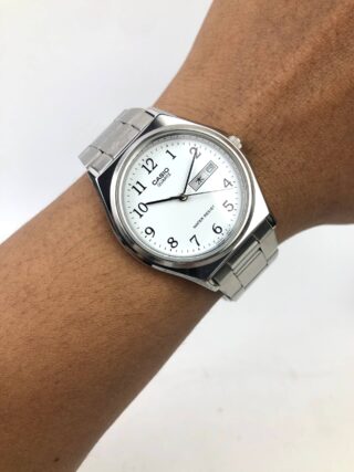 CASIO MTP 124DJ ANALOG DAYDATE ALL ORIGINAL