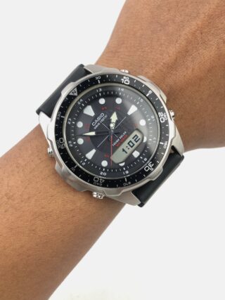 CASIO WVA-320J DIVER ANADIGI WAVECEPTOR ALL ORIGINAL