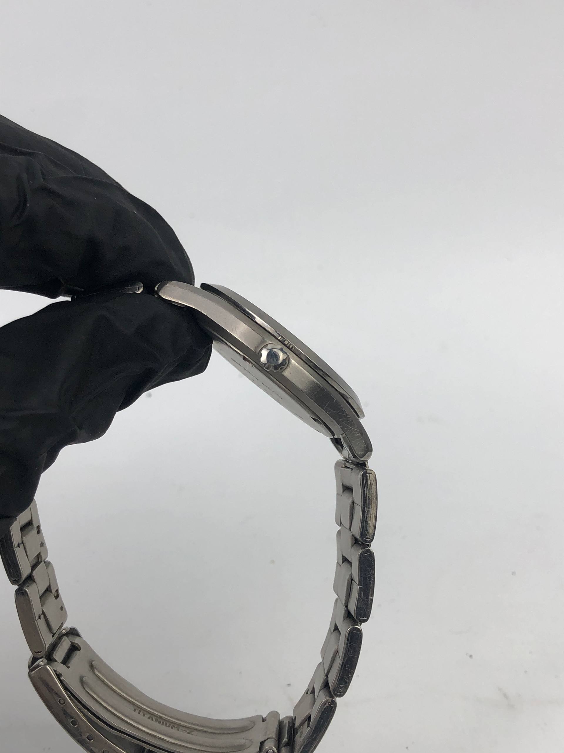 SEIKO 7N42-0AB0 TITANIUM DAYDATE ALL ORIGINAL - Gambar 6