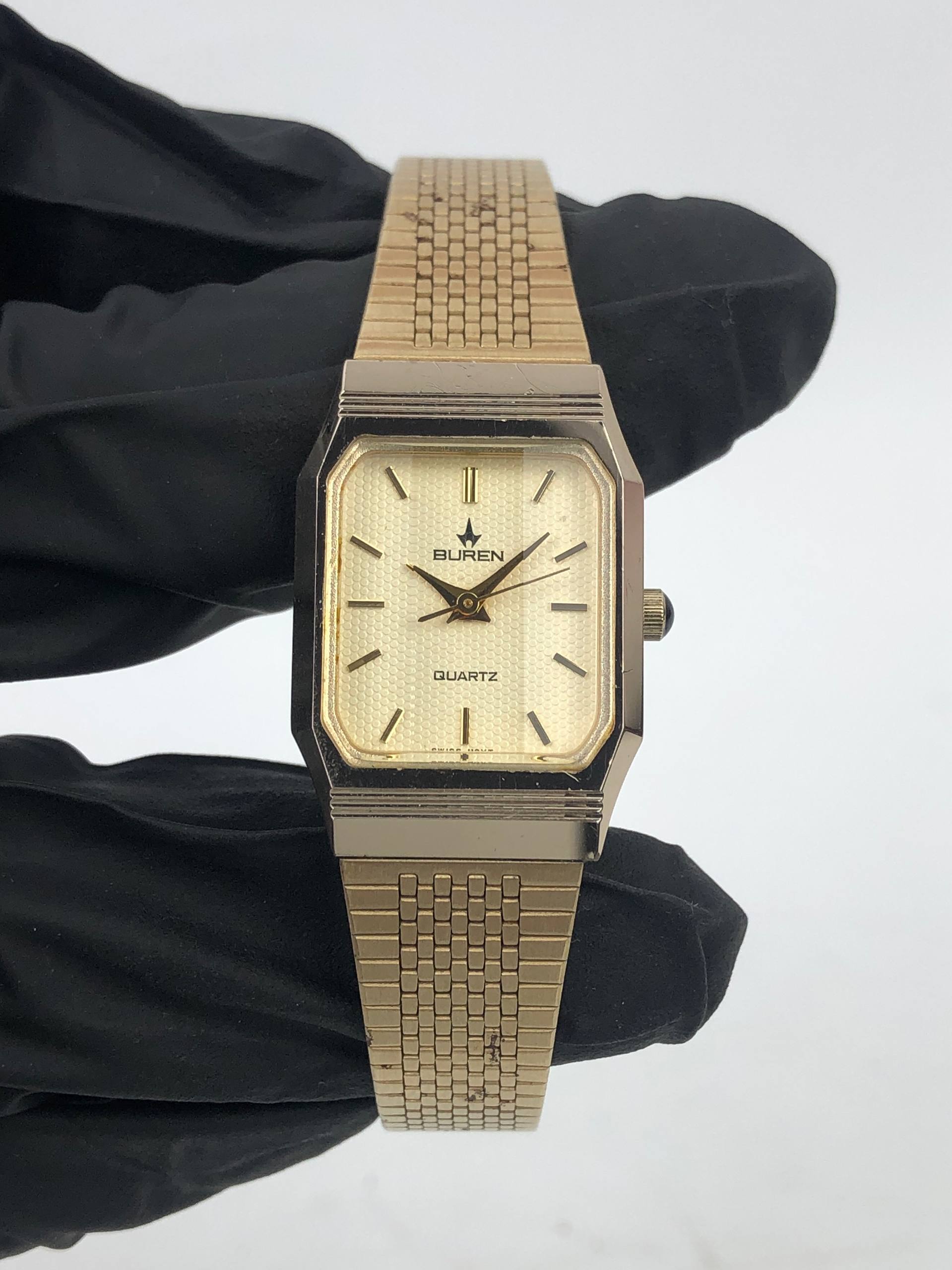 BUREN LADIES QUARTZ SQUARE ORIGINAL - Gambar 3