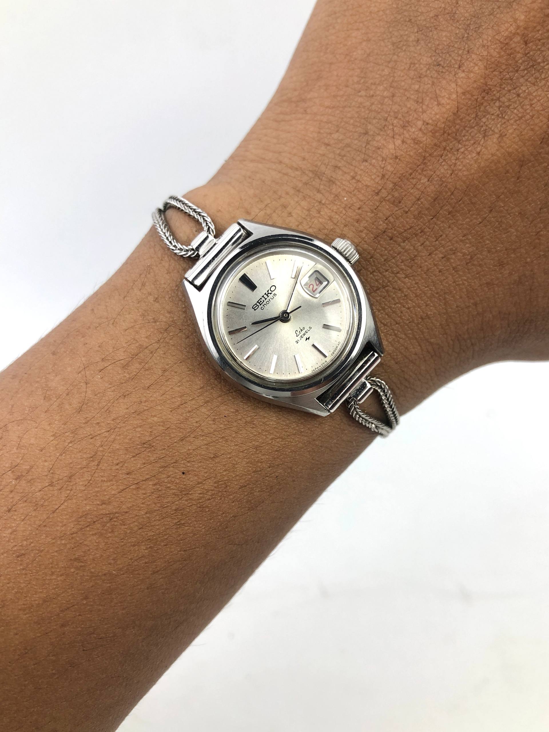 SEIKO CHORUS ECHO HI BEAT 2518-0111 LADIES