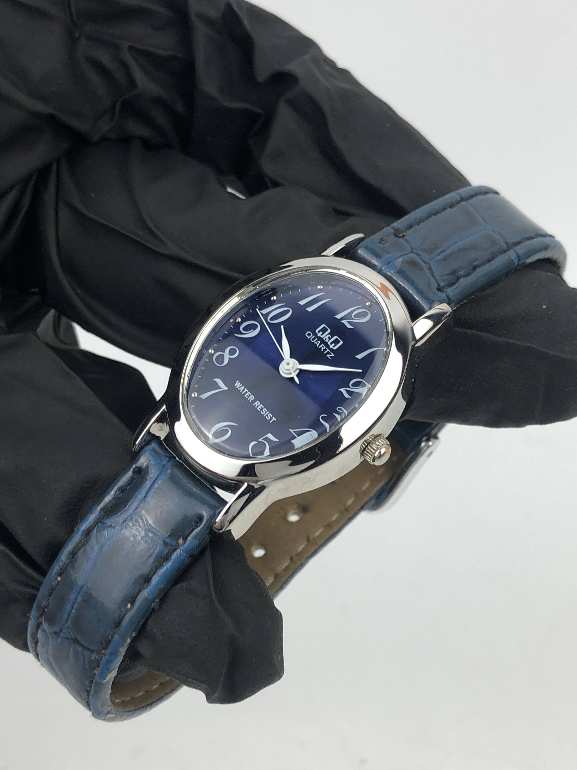 Q&Q QUARTZ JAPAN BLUE OVAL ORIGINAL - Gambar 3