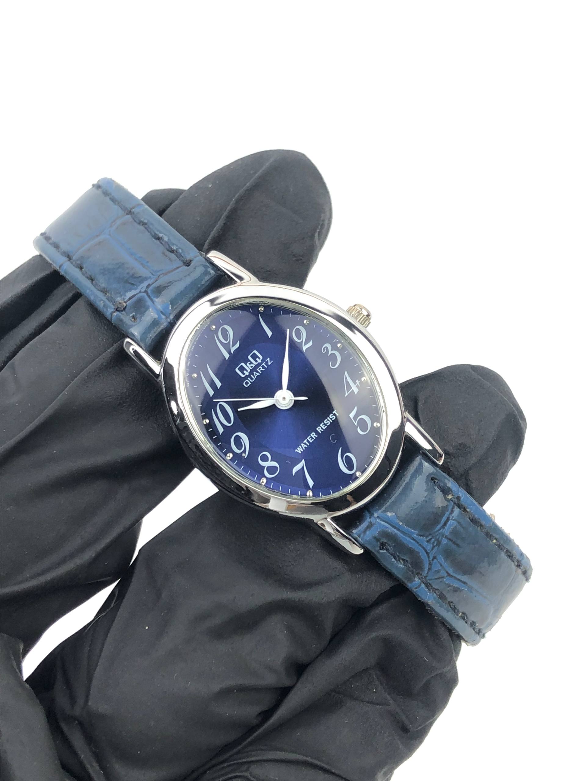 Q&Q QUARTZ JAPAN BLUE OVAL ORIGINAL - Gambar 4