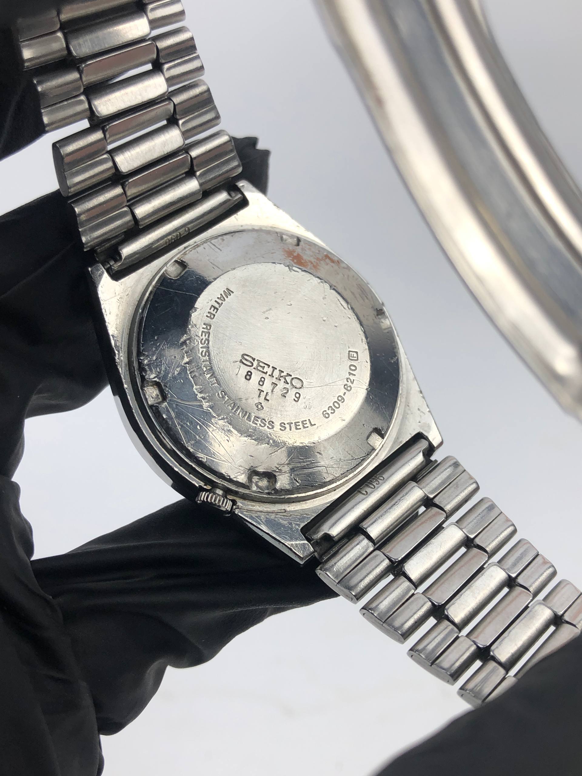 SEIKO 5 6309-8210 BLUE DIAL ORIGINAL - Gambar 8