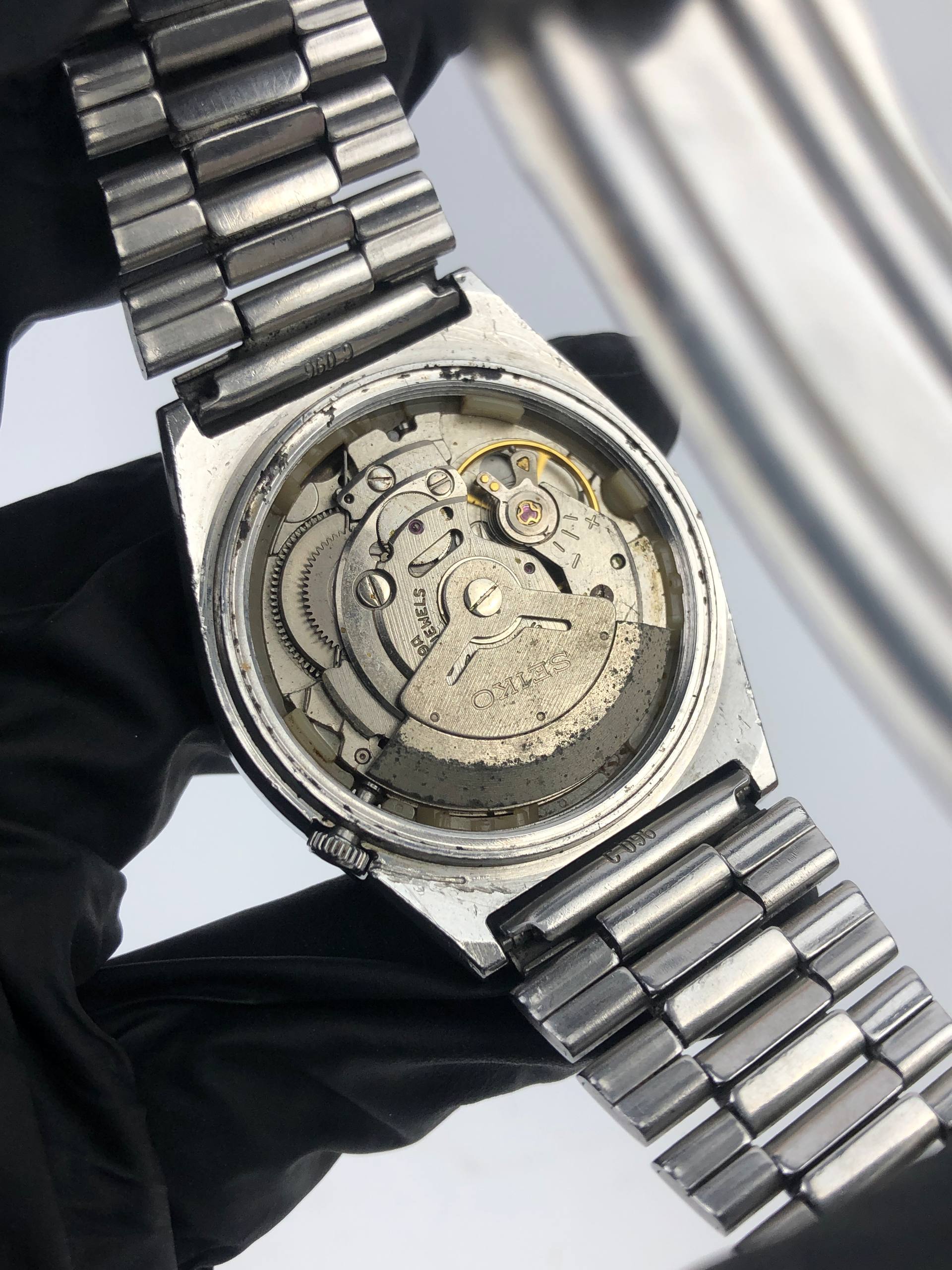 SEIKO 5 6309-8210 BLUE DIAL ORIGINAL - Gambar 9