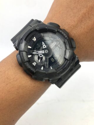 G SHOCK GA-110CM FULL BLACK ORIGINAL