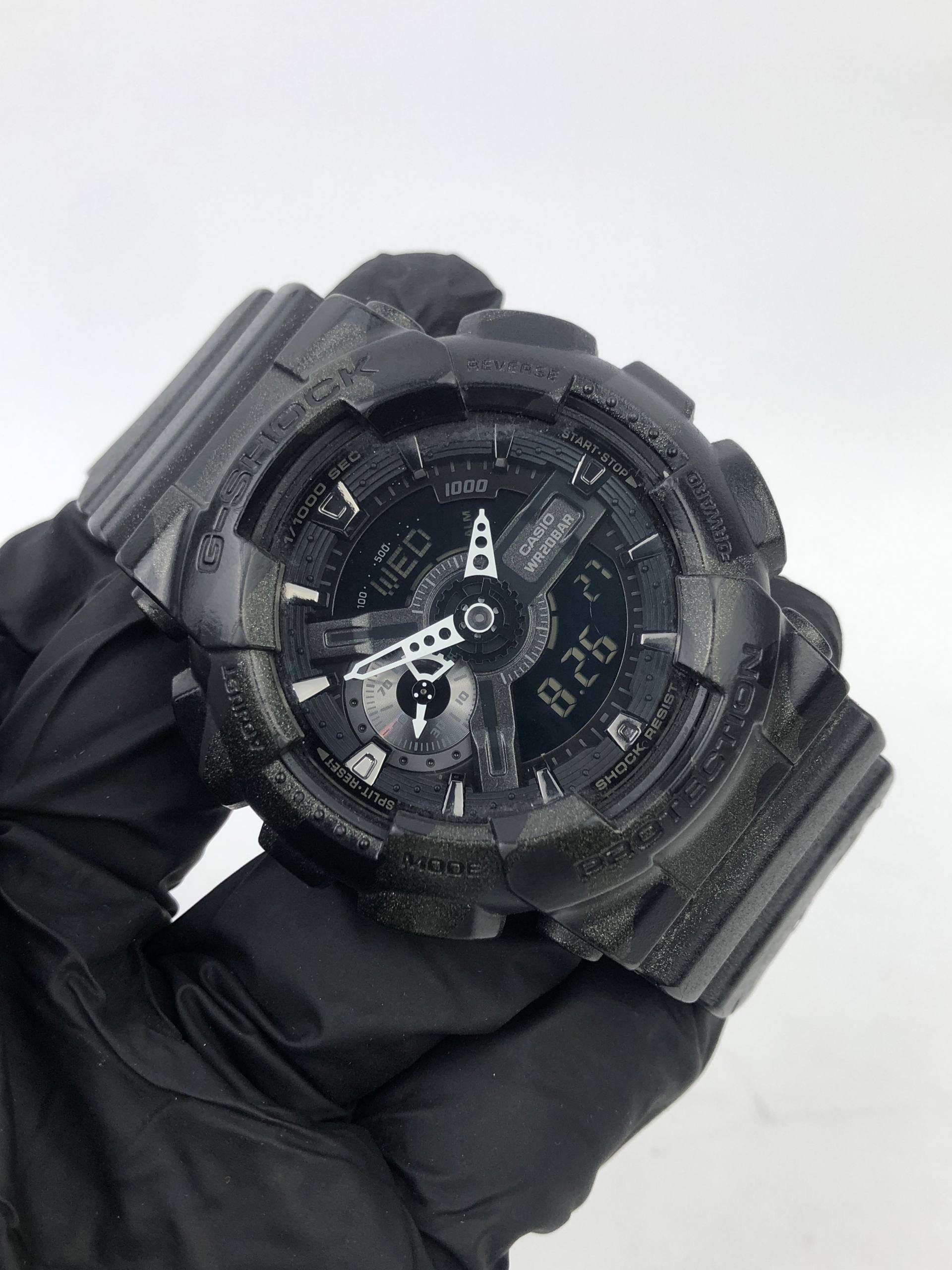 G SHOCK GA-110CM FULL BLACK ORIGINAL - Gambar 5