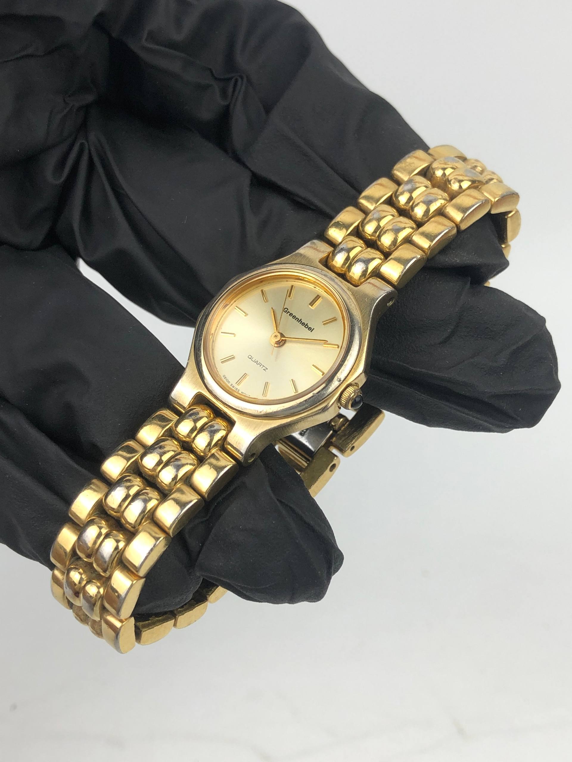GREENHEBEL QUARTZ SWISSMADE LADIES - Gambar 3