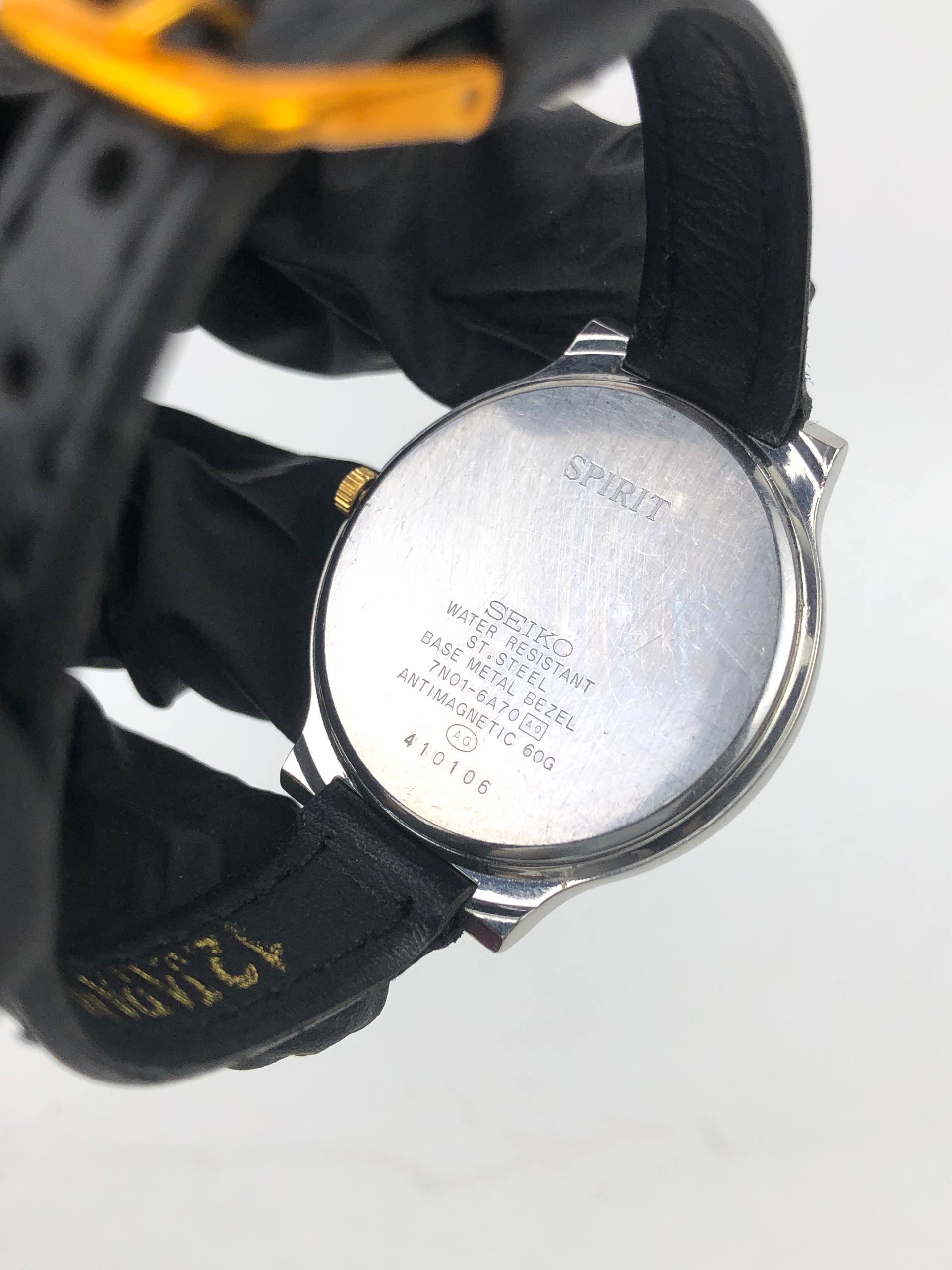 SEIKO 7N01-6A70 SPIRIT DRESSWATCH - Gambar 7