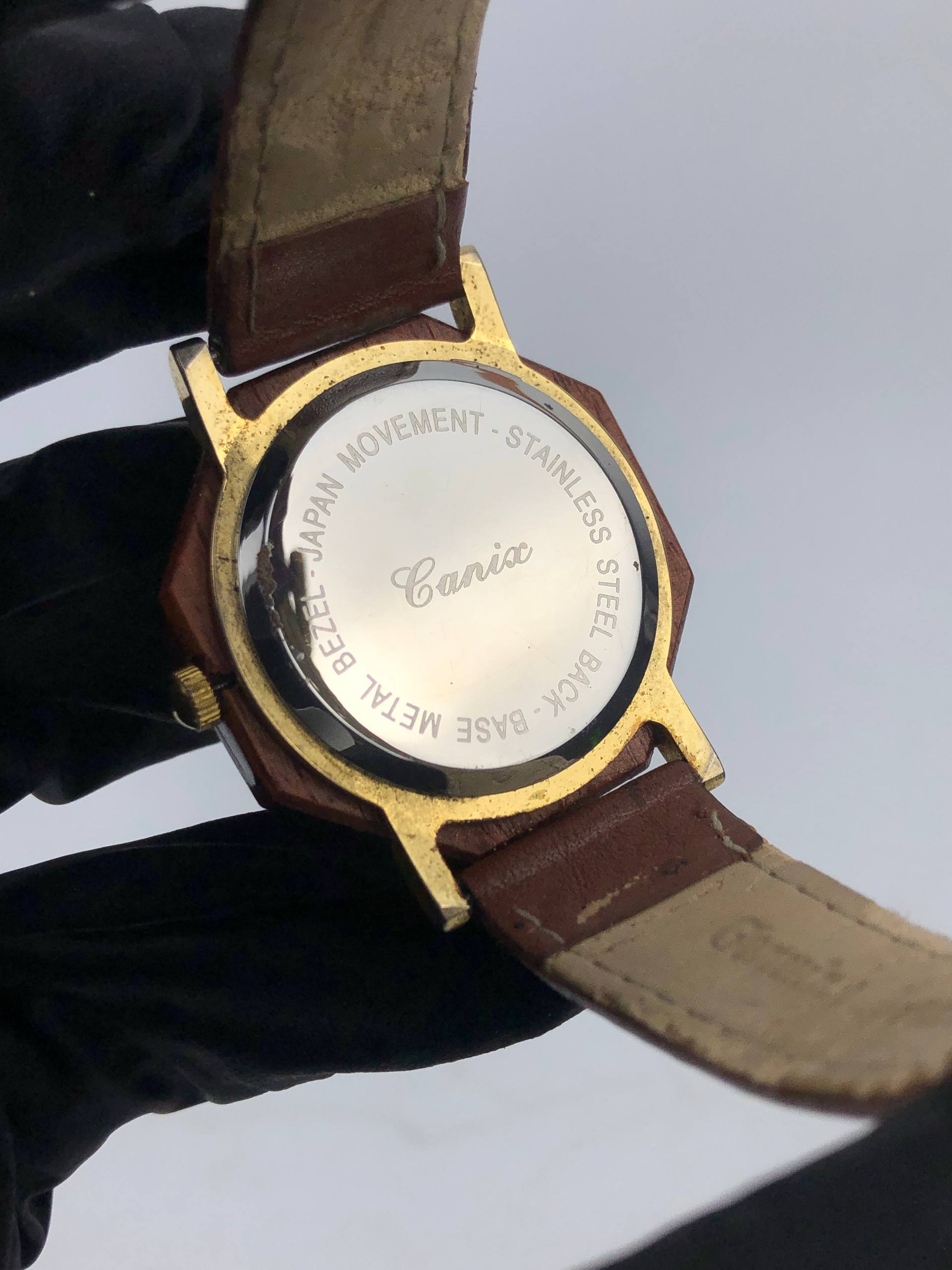 LANIX JAM KAYU QUARTZ UNISEX - Gambar 7