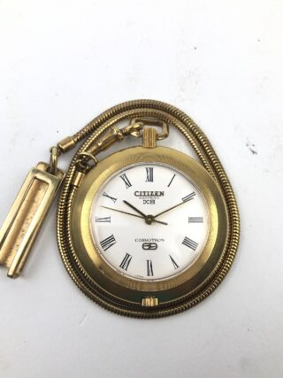 POCKET WATCH CITIZEN ELECTRONIC COSMOTRON 4-810168 ALL ORIGINAL