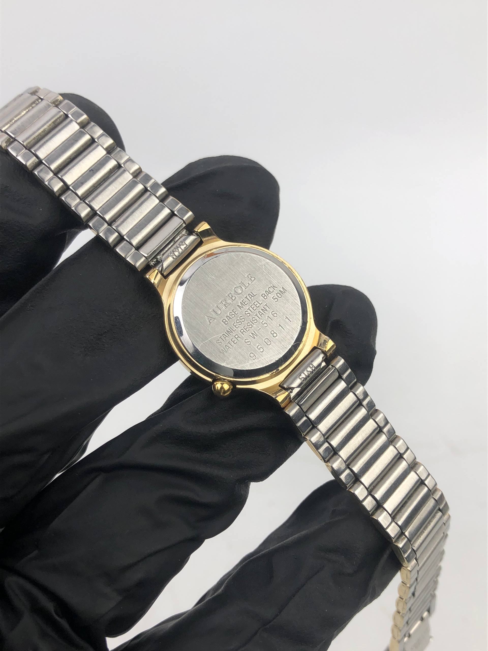 SWISSWATCH AUREOLE GUILOCHE DIAL LADY QUARTZ - Gambar 7