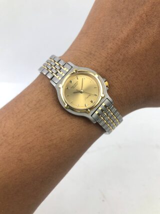 TECHNOS QUERY LADY TWOTONE QUARTZ JAPAN