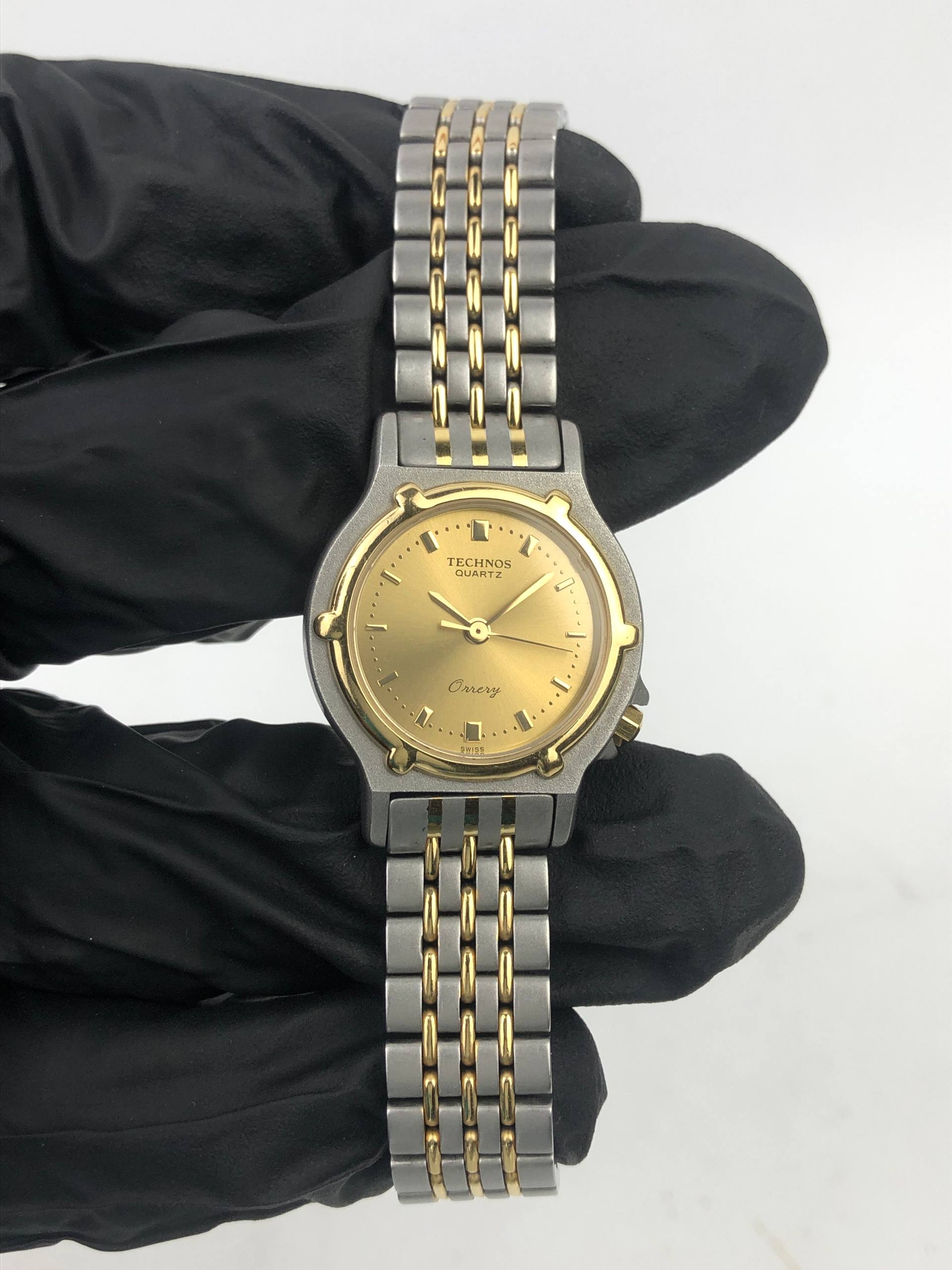 TECHNOS QUERY LADY TWOTONE QUARTZ JAPAN - Gambar 2
