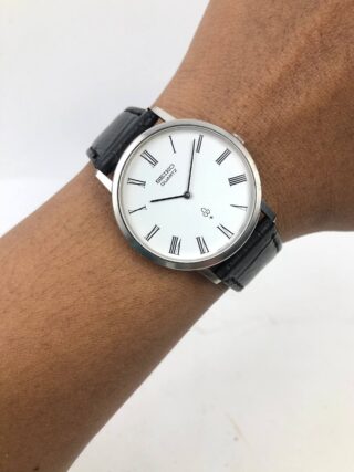 SEIKO 4130-9000 JAPAN CHARIOT QUARTZ ROMAN DIAL