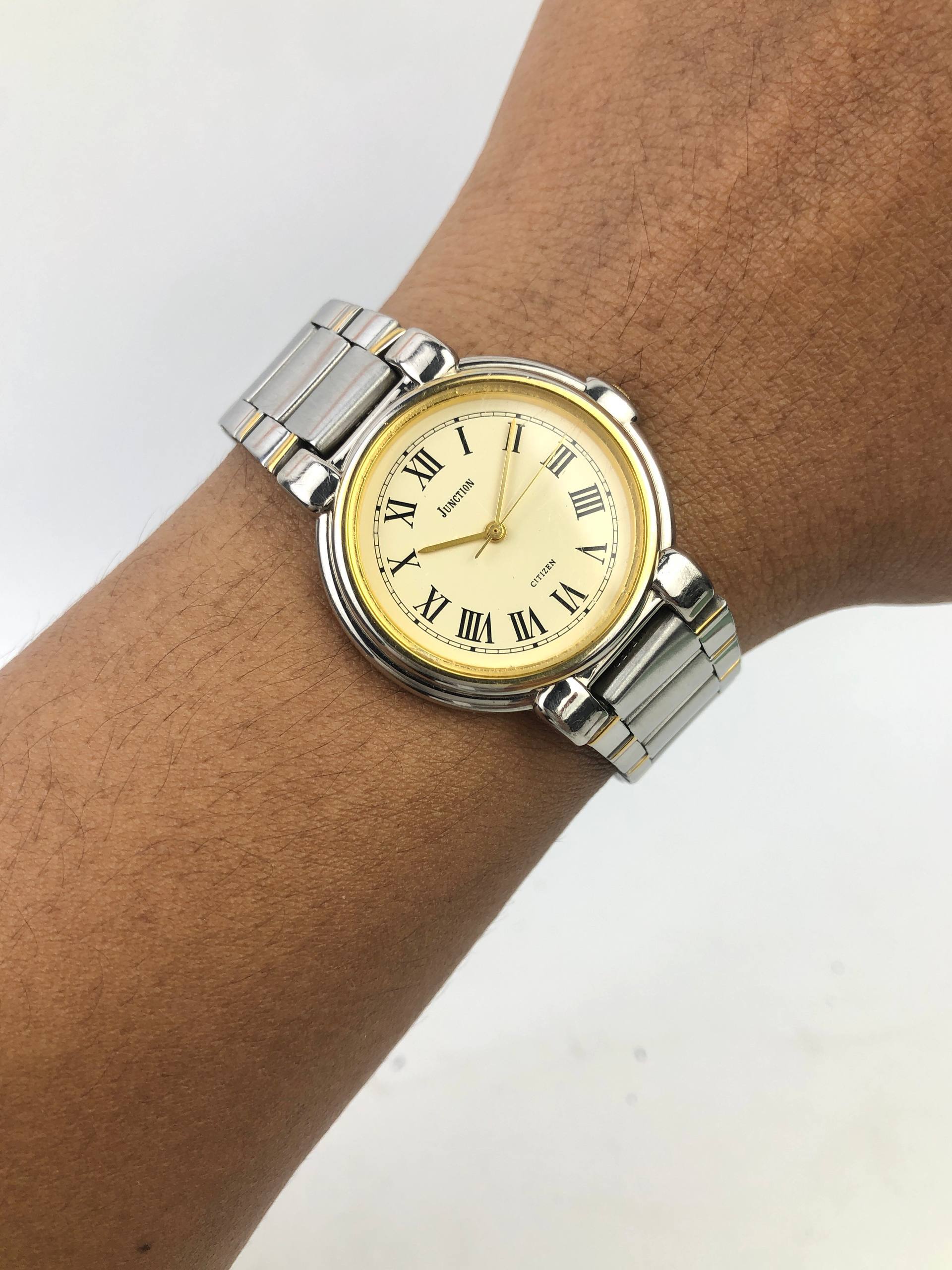 CITIZEN JUNCTION ROUND ROMAN DIAL ALL ORIGINAL