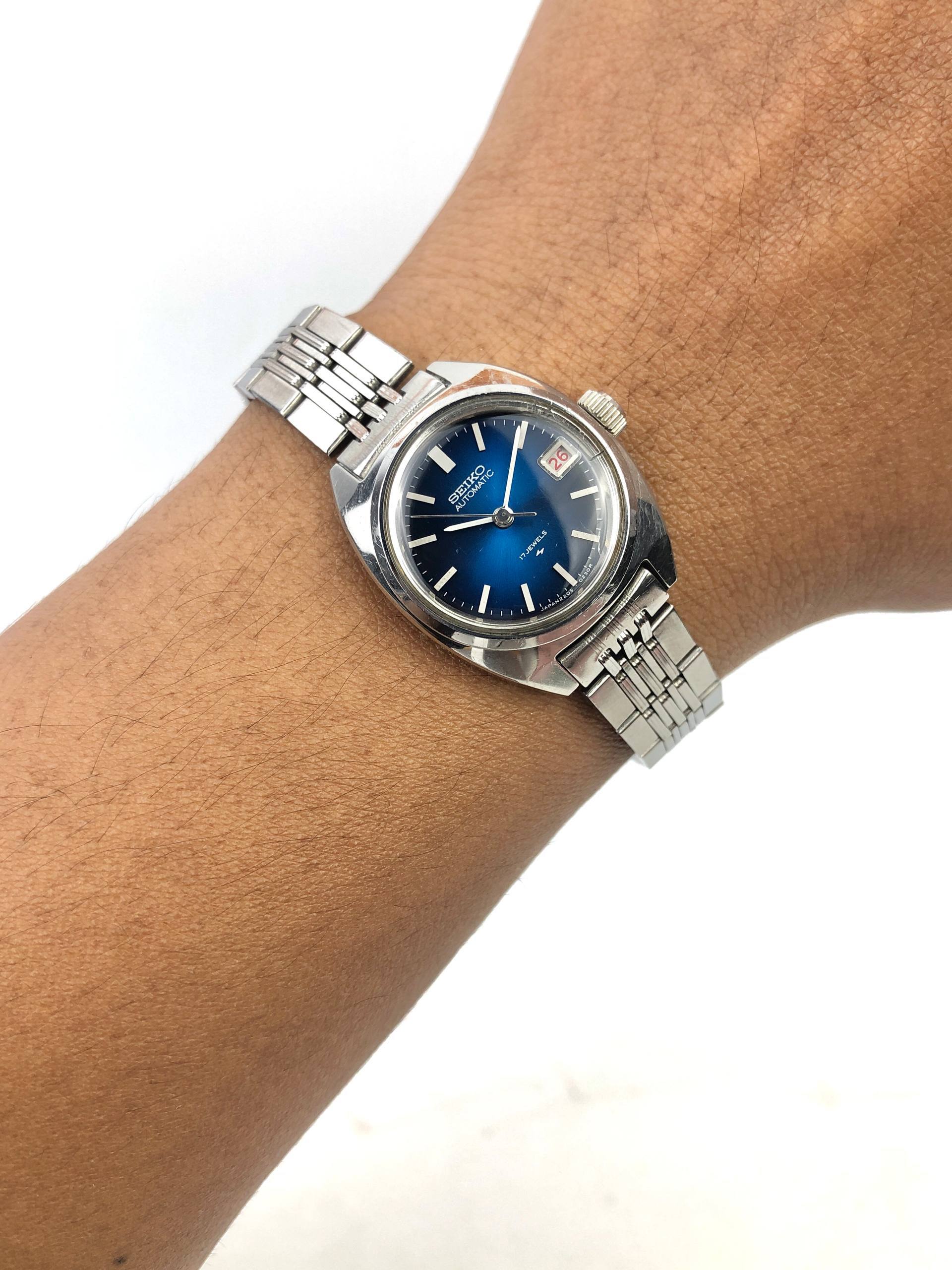 SEIKO 2205-0050 BLUE DIAL FULL ORIGINAL