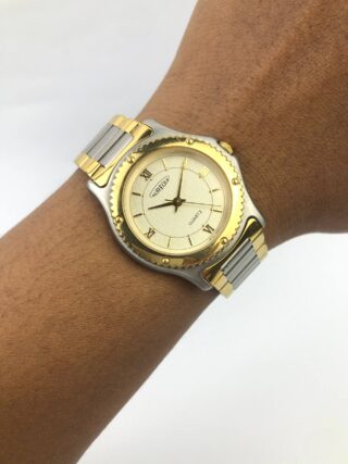 AUREOLE SW-316M SWISS QUARTZ TWOTONE