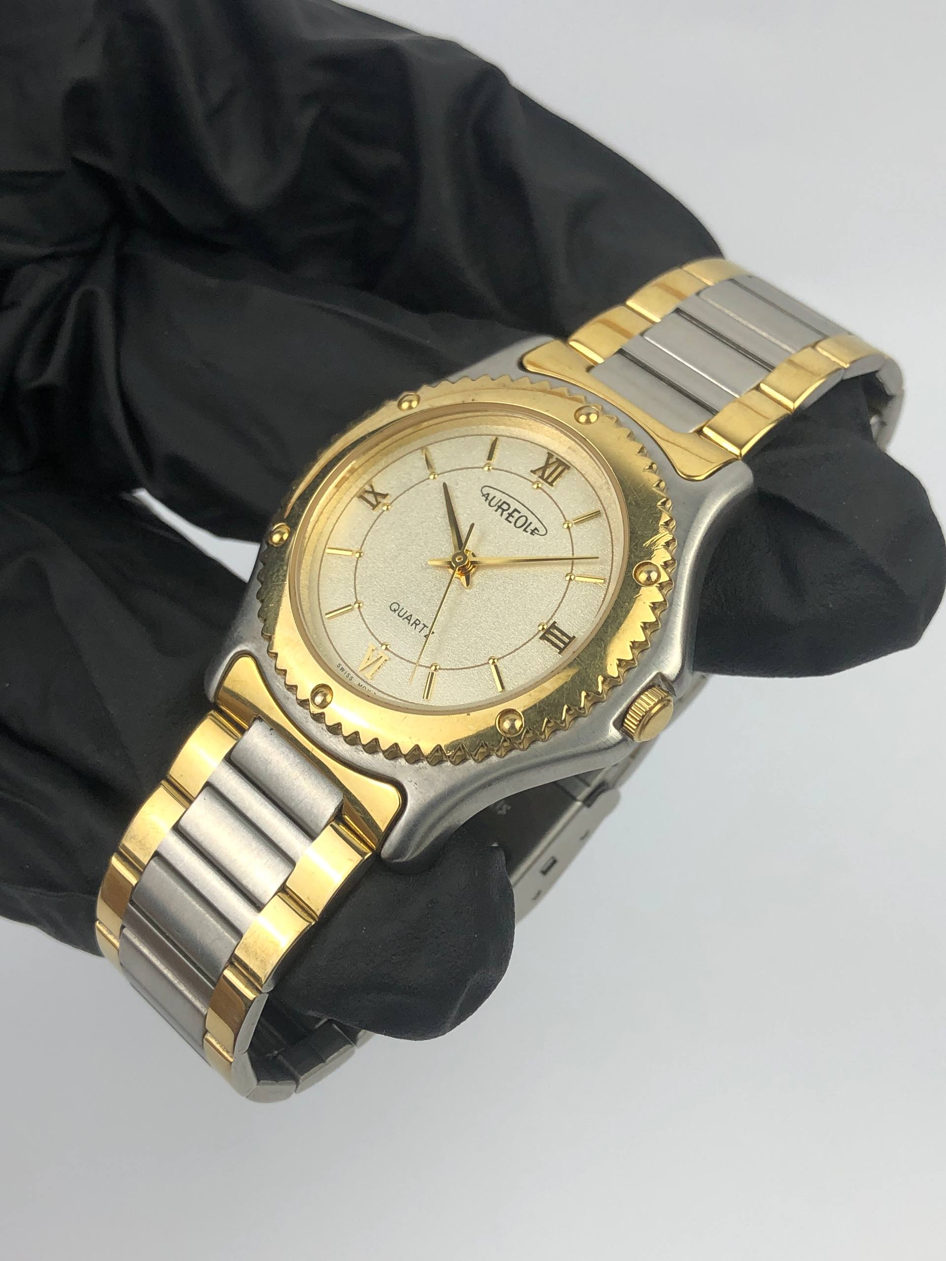 AUREOLE SW-316M SWISS QUARTZ TWOTONE - Gambar 3