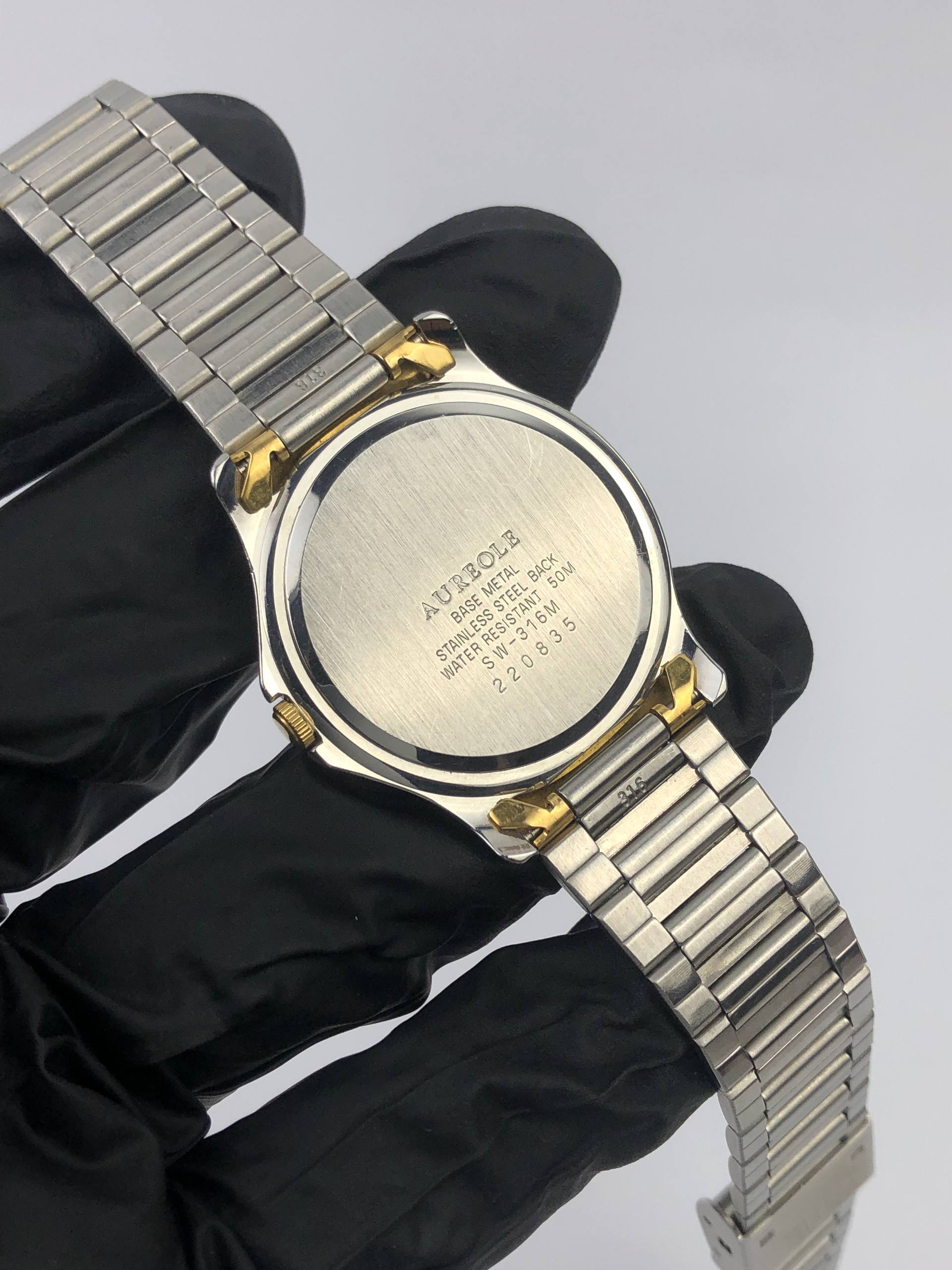 AUREOLE SW-316M SWISS QUARTZ TWOTONE - Gambar 8