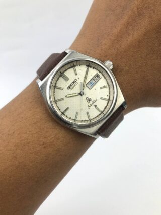 SEIKO 8229-700A SILVERWAVE DAYDATE DIAL AGING