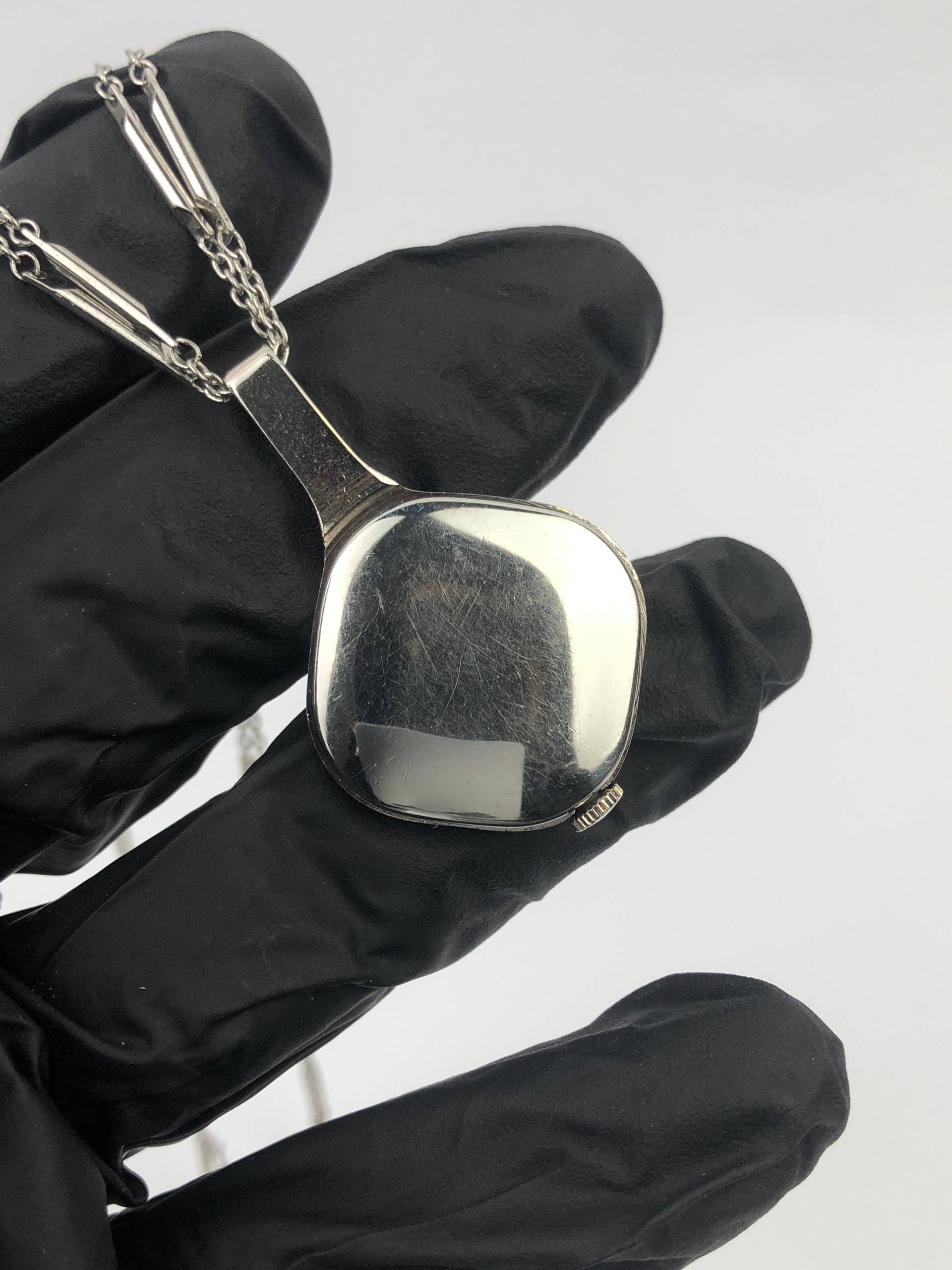 NEKLACE WATCH SEIKO 11-3040R RARE ALL ORIGINAL - Gambar 7