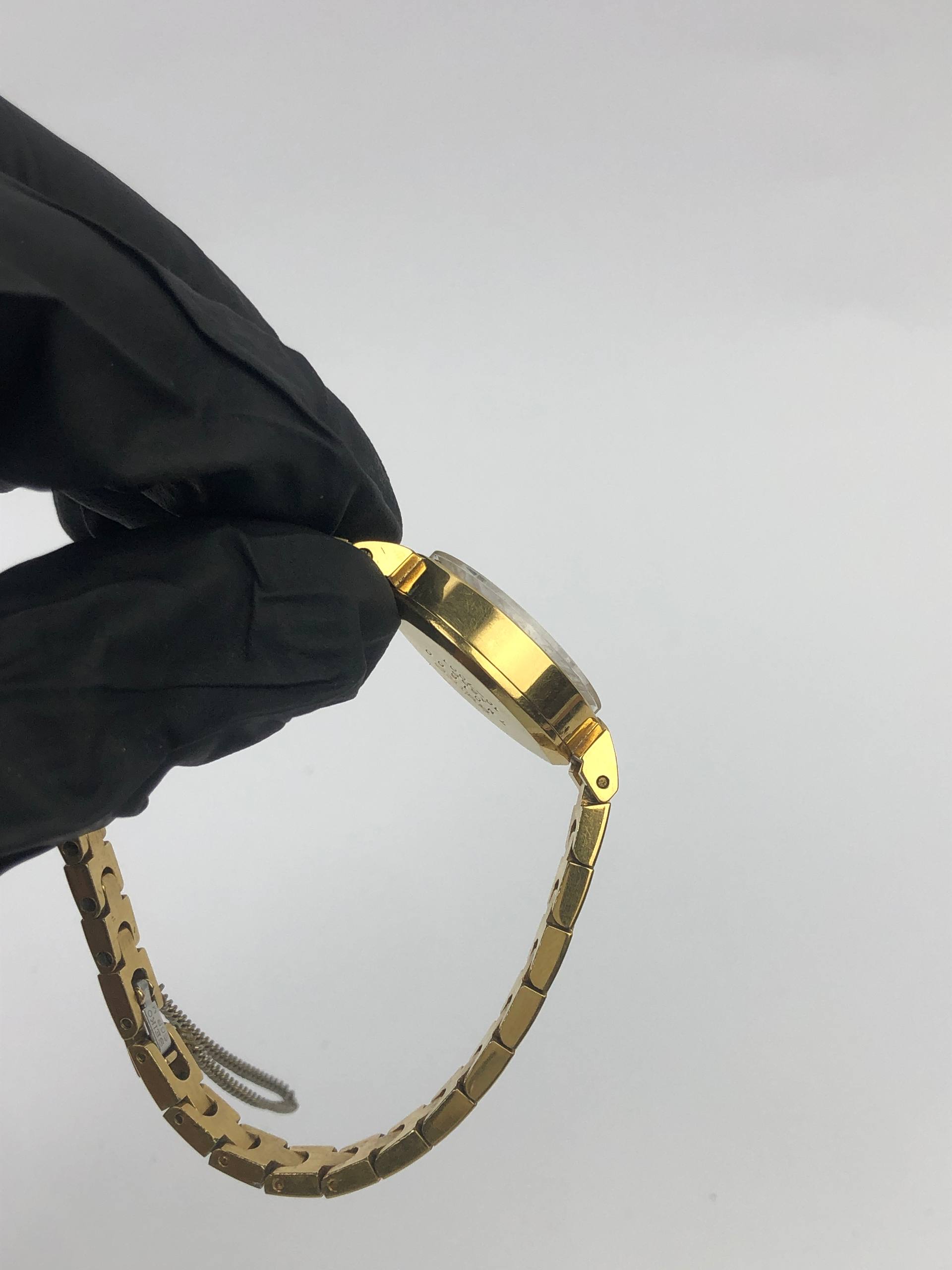 SEIKO SOLAR 10-7001 GOLD CASE BANGLE - Gambar 6