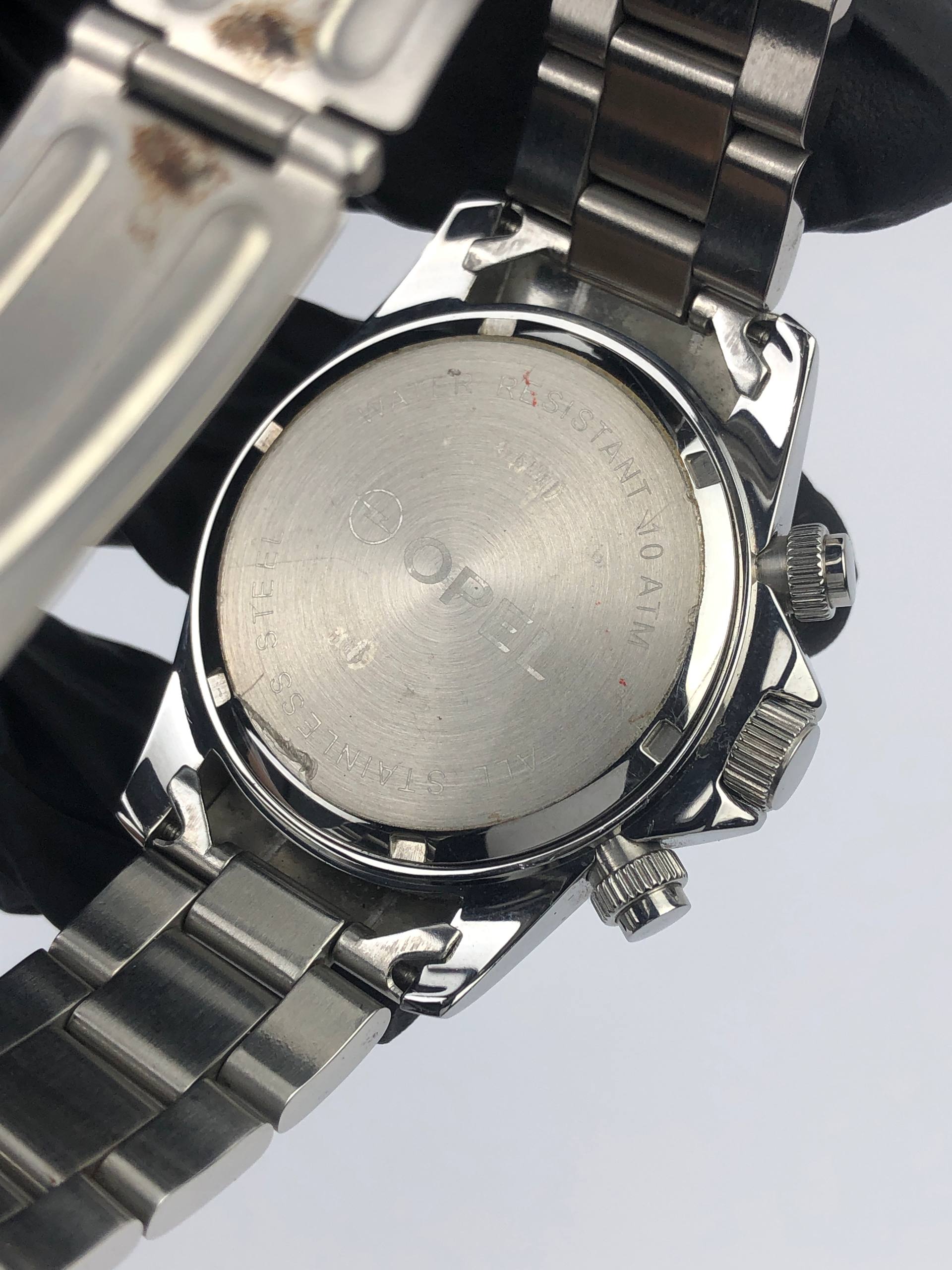 OPEL WATCH JAPAN CHRONOGRAPH - Gambar 7