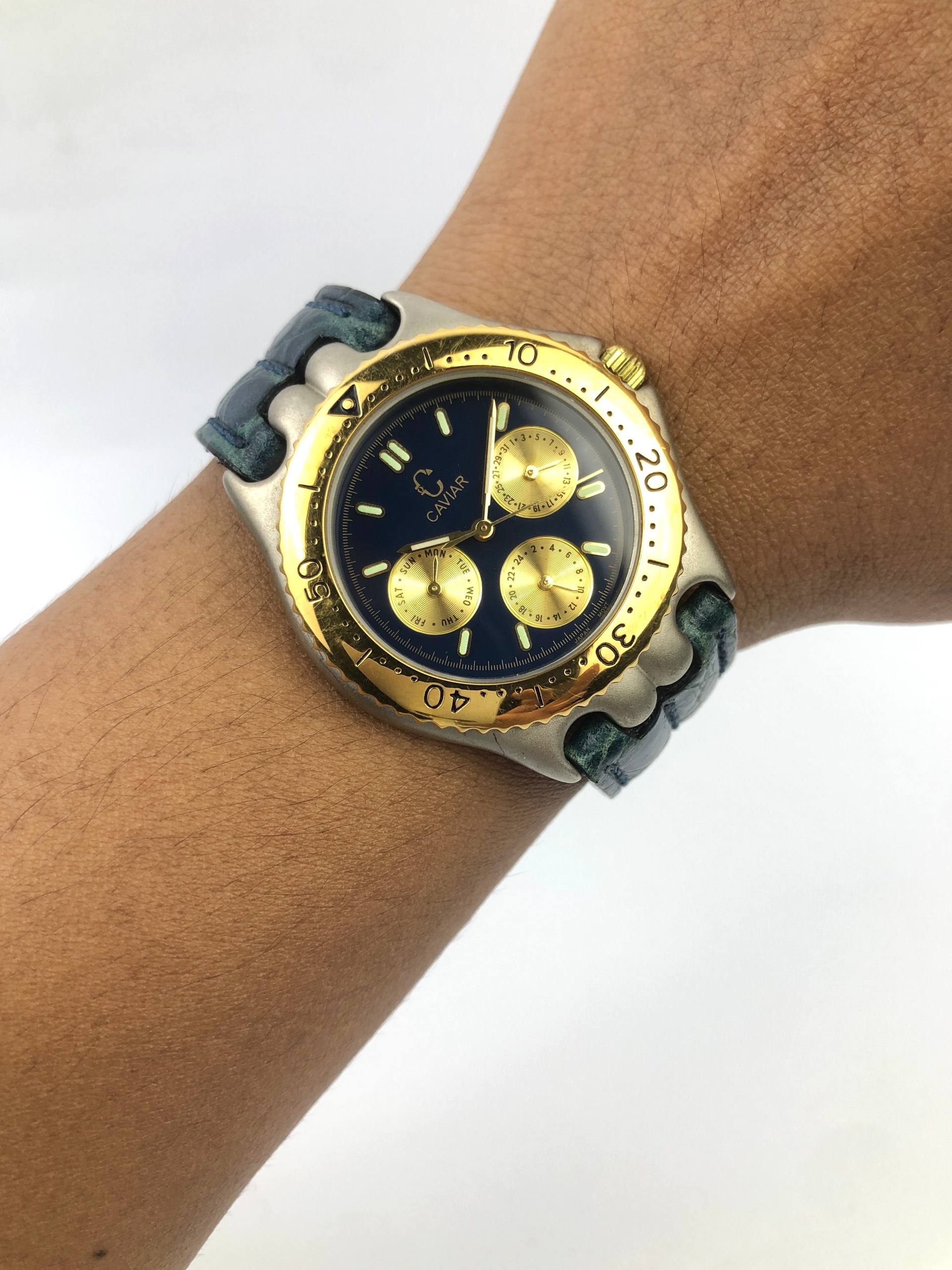 CAVIAR MULTICALENDAR JAPAN QUARTZ