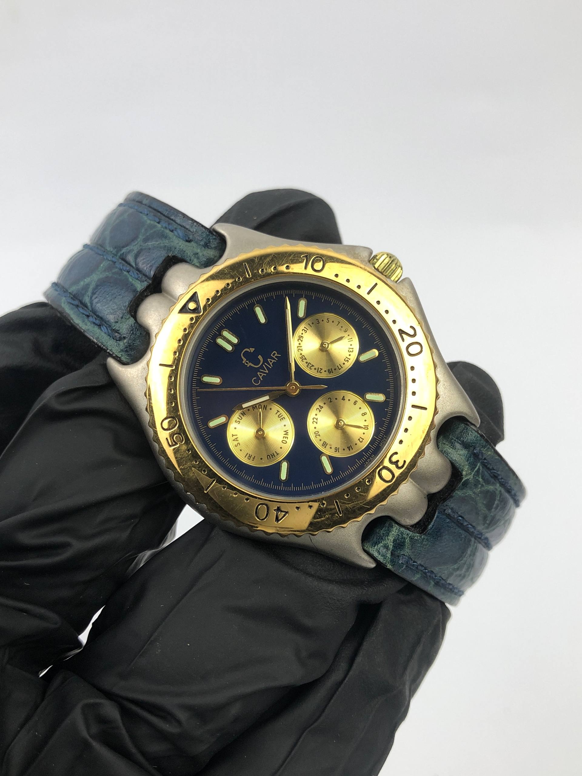 CAVIAR MULTICALENDAR JAPAN QUARTZ - Gambar 4