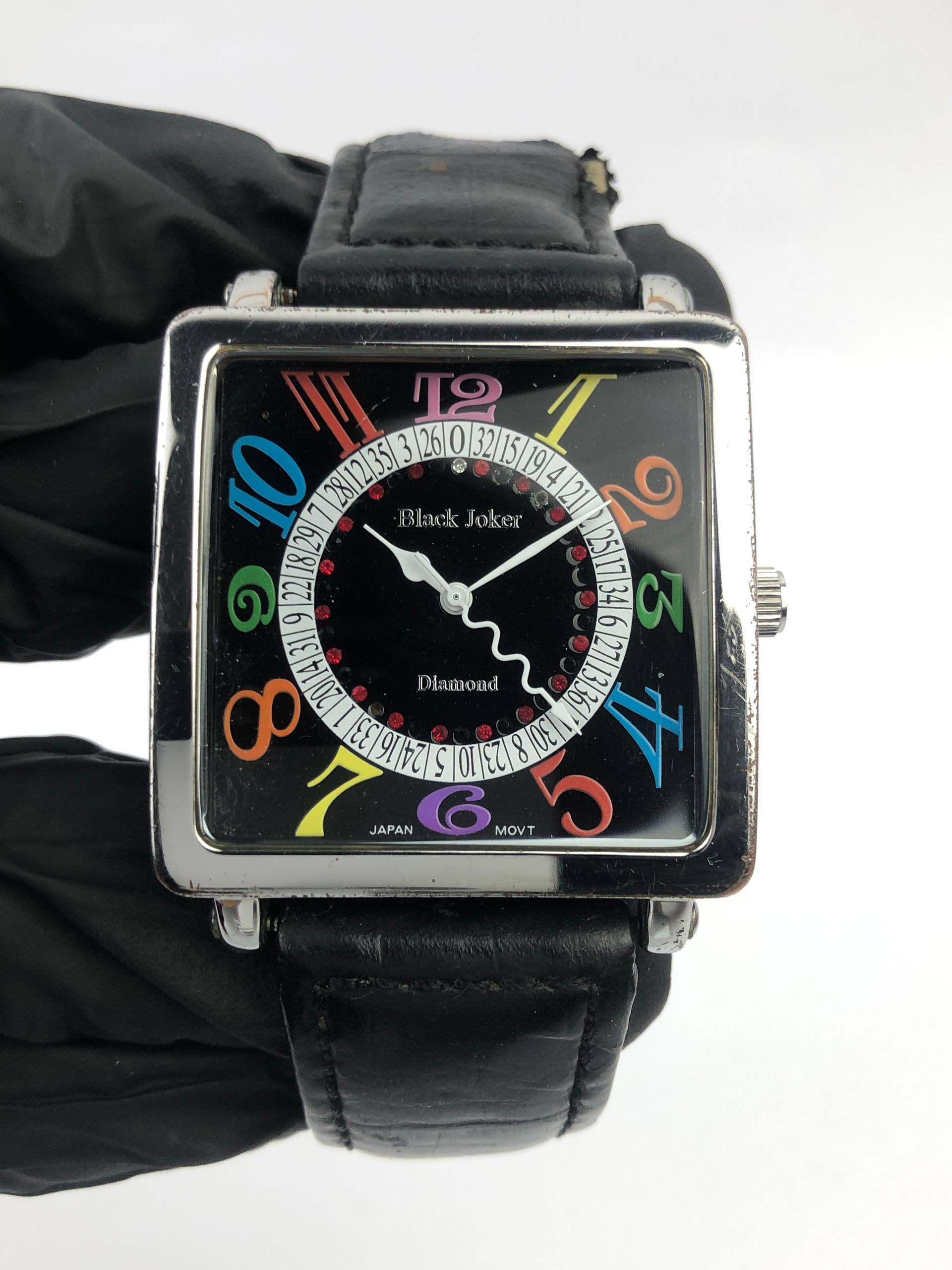 BLACK JOKER JAPAN QUARTZ SQUARE - Gambar 2