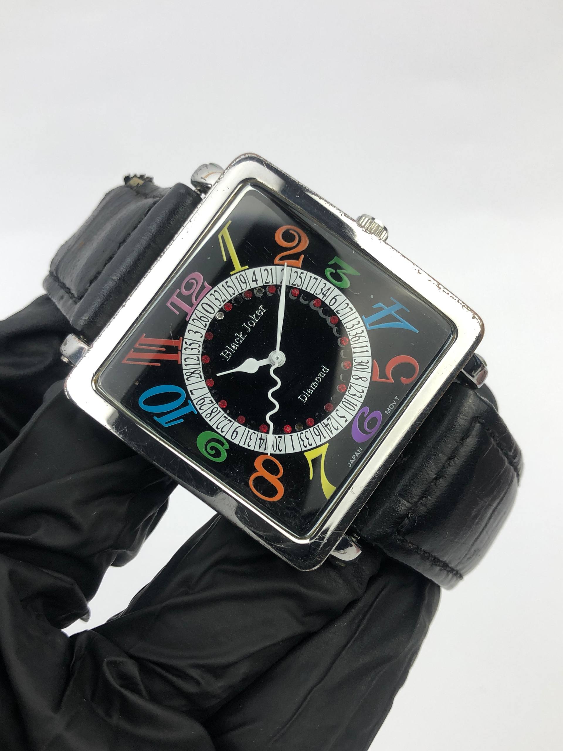 BLACK JOKER JAPAN QUARTZ SQUARE - Gambar 4