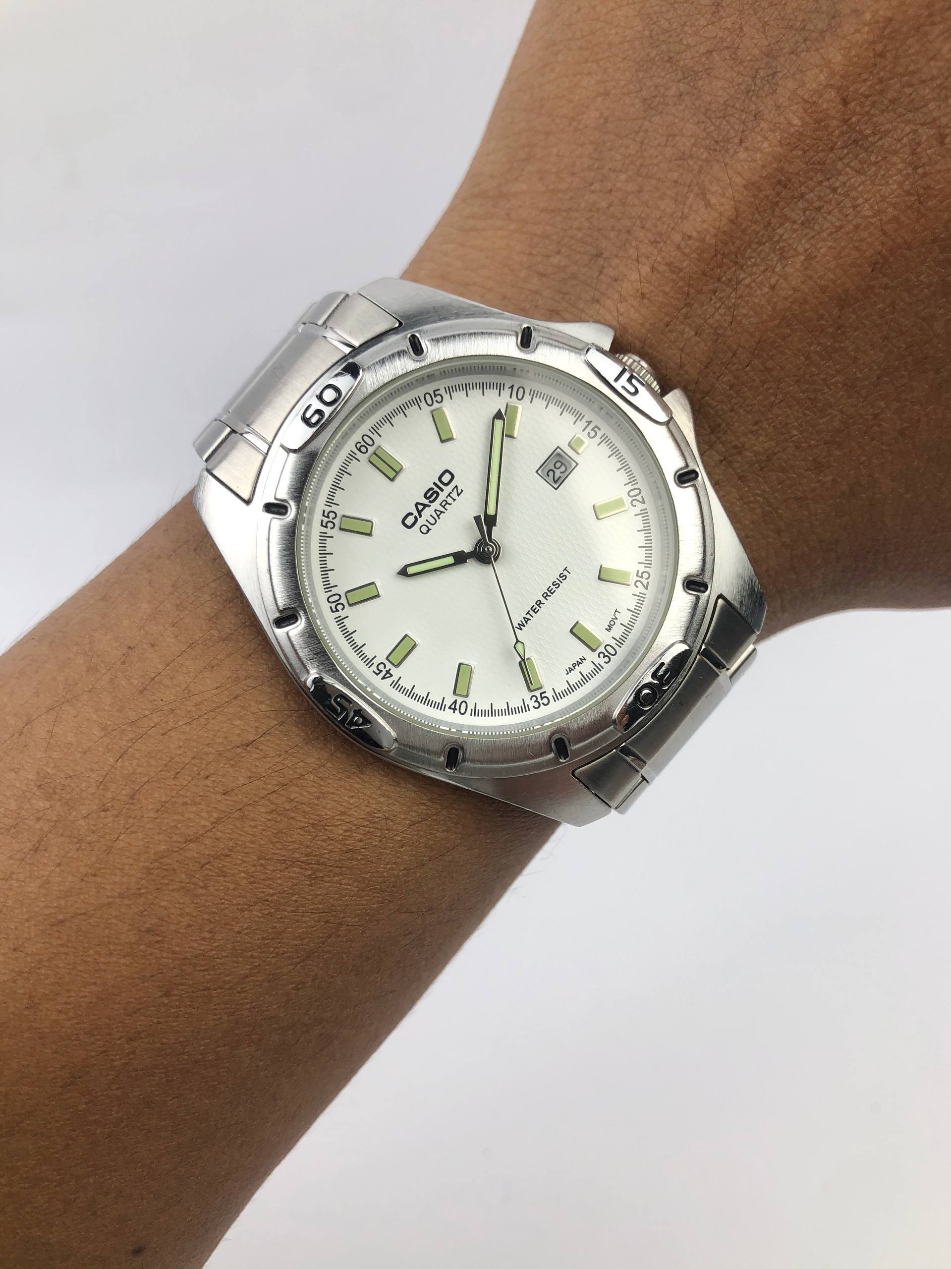 CASIO MTP 1244 ANALOG QUARTZ DATE ALL ORIGINAL