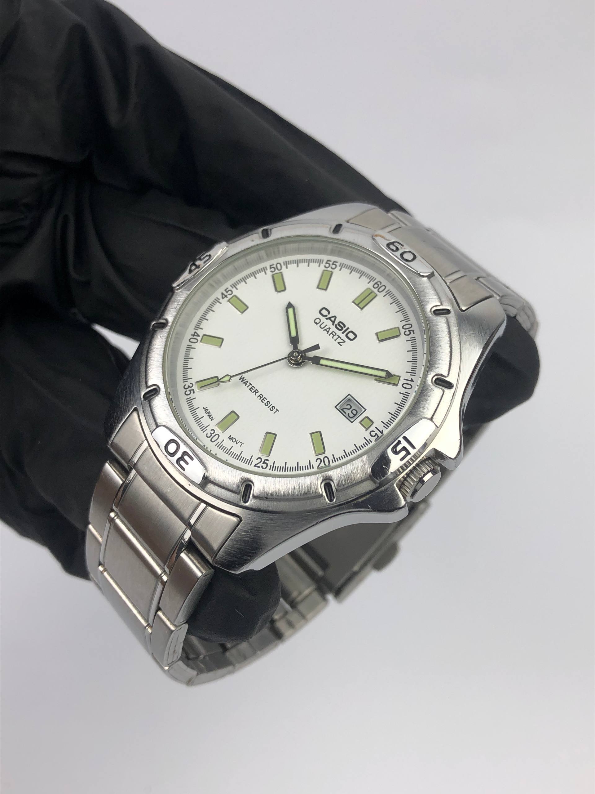CASIO MTP 1244 ANALOG QUARTZ DATE ALL ORIGINAL - Gambar 3