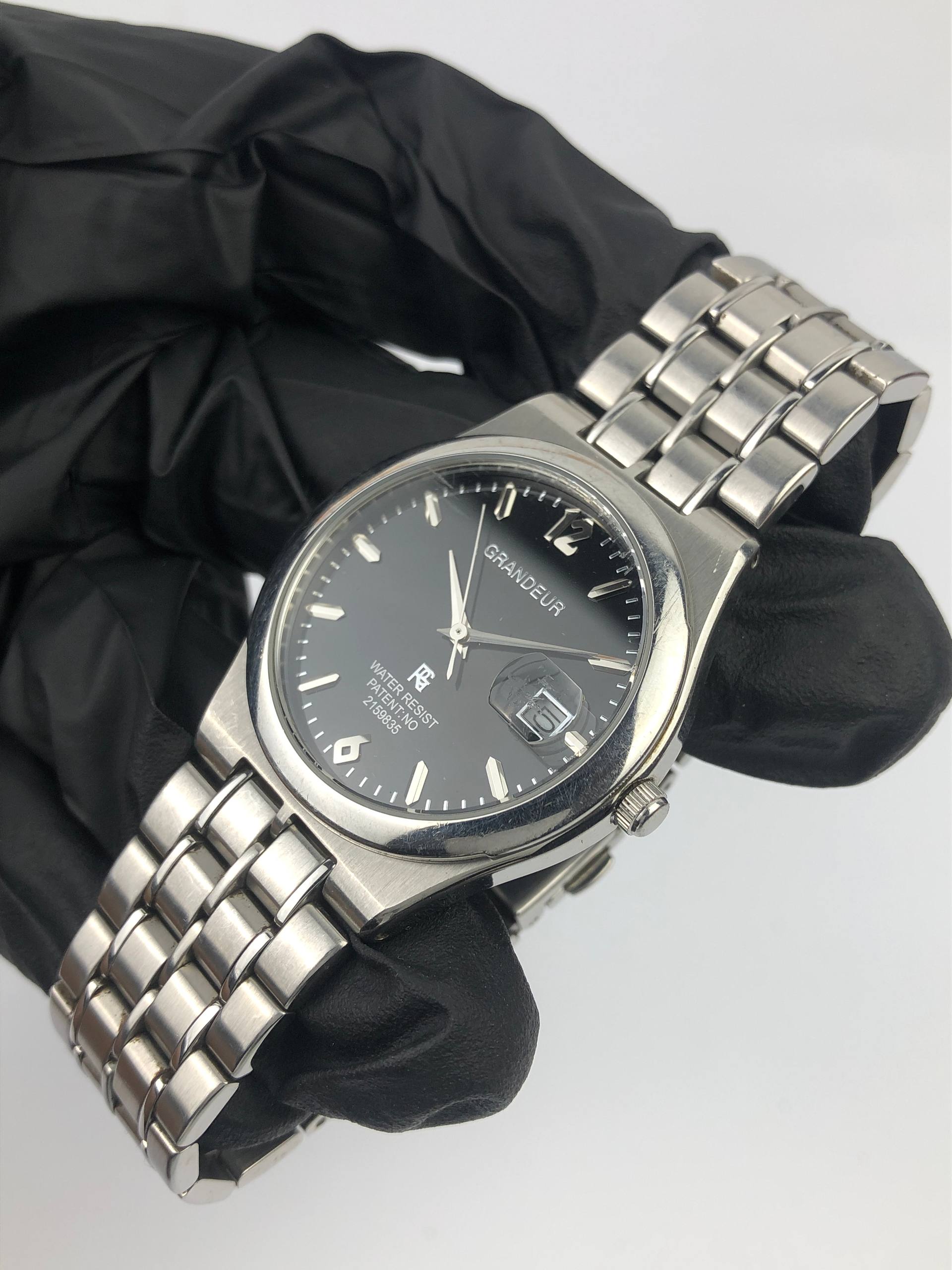 GRANDEUR ANALOG DATE JAPAN QUARTZ MAN SIZE - Gambar 3