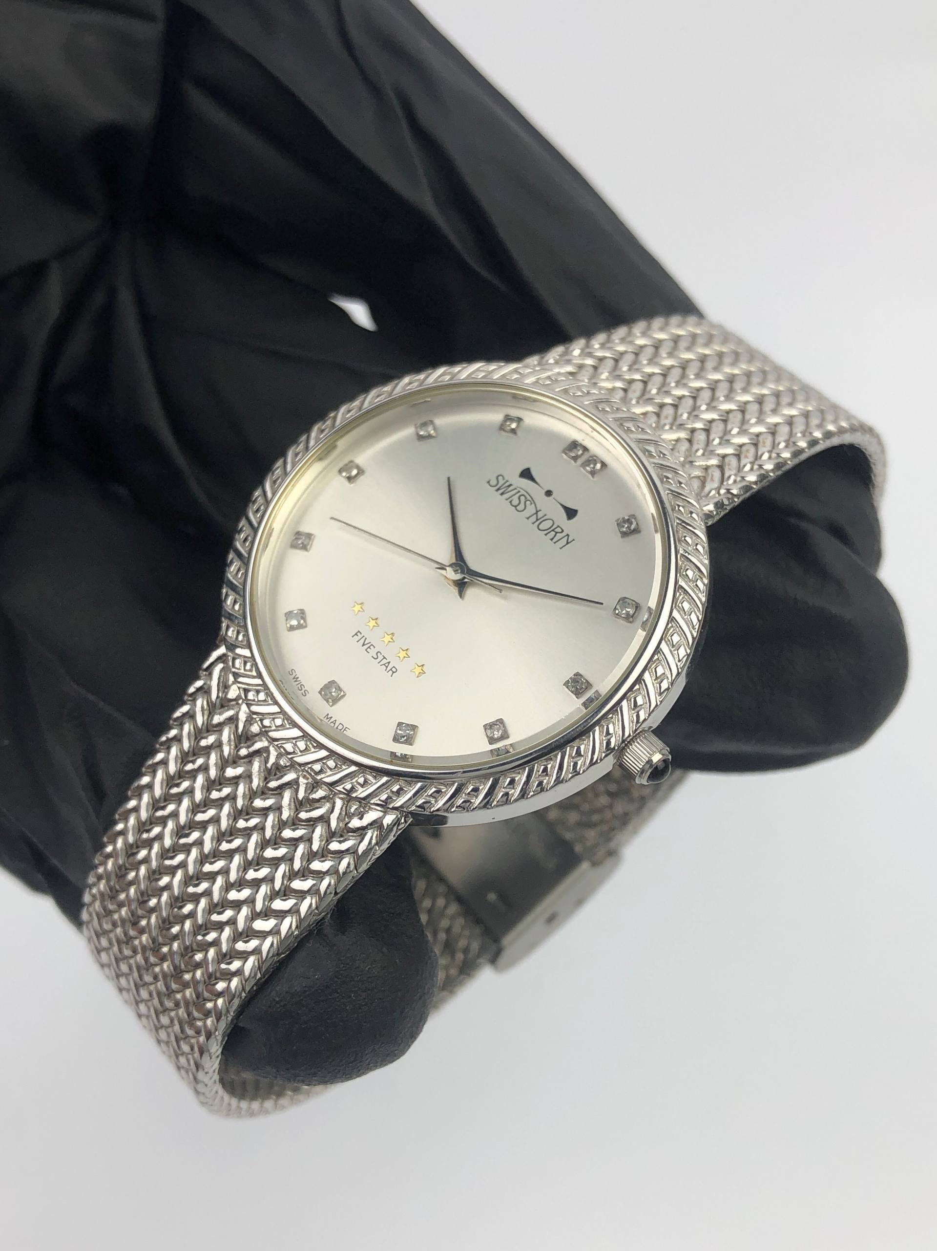SWISS WATCH SWISS HORN DIVE STAR QUARTZ KLASIK - Gambar 3