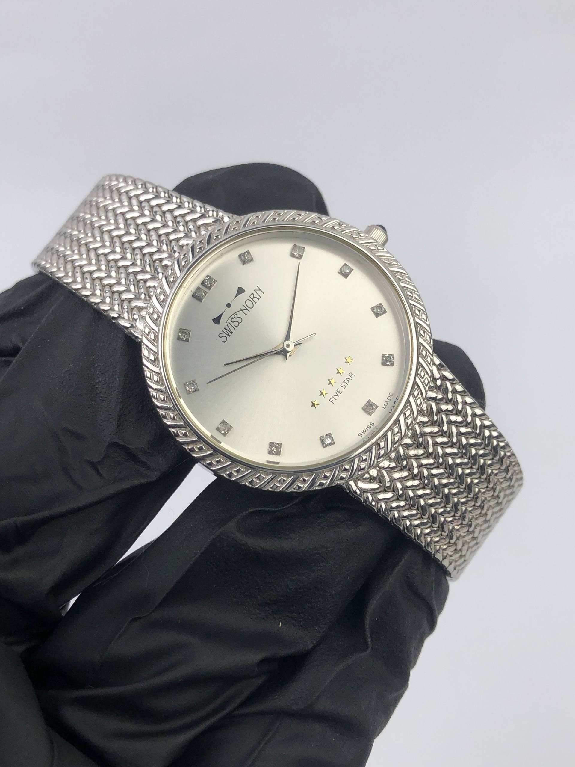 SWISS WATCH SWISS HORN DIVE STAR QUARTZ KLASIK - Gambar 4