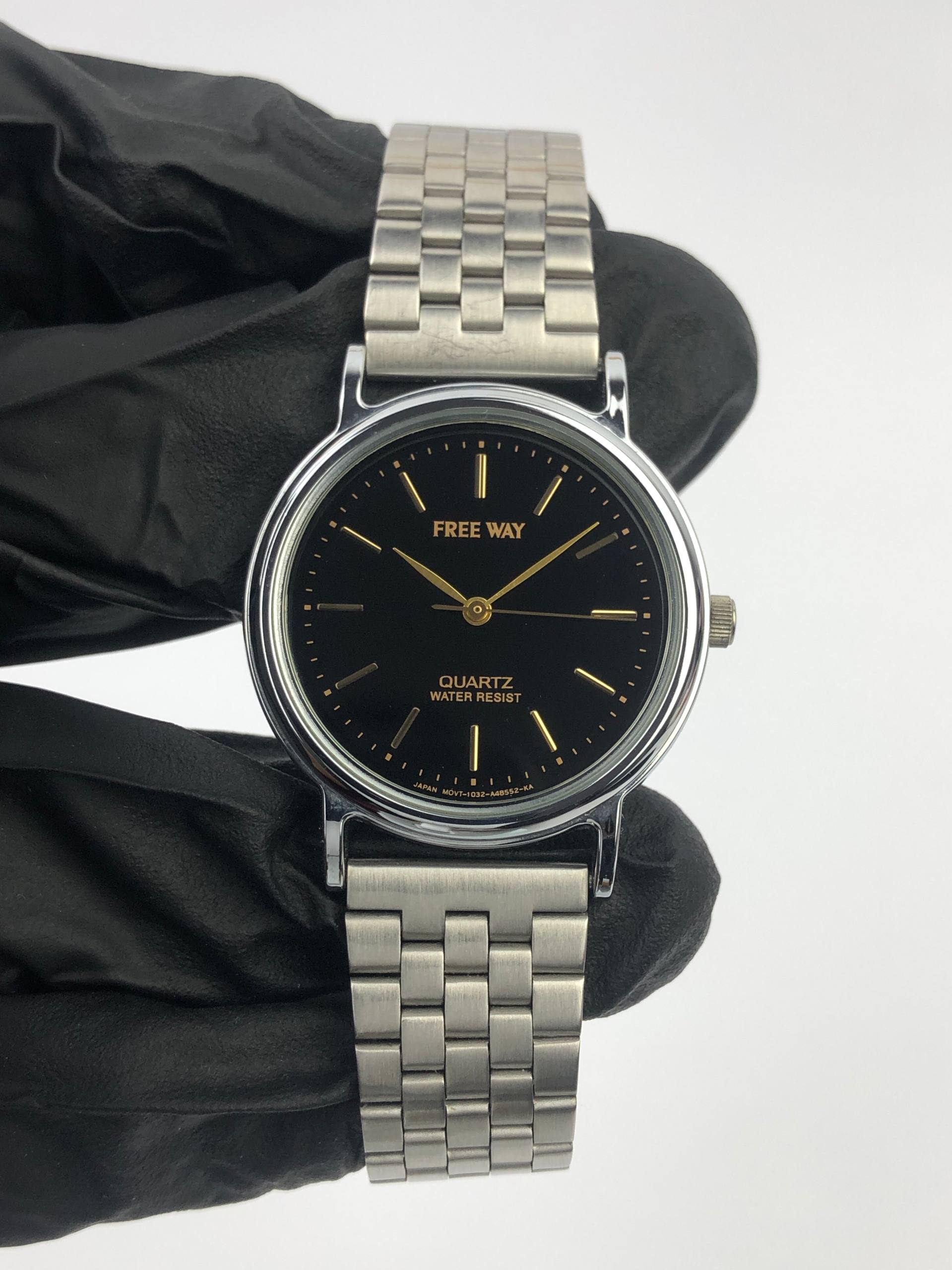 CITIZEN FREEWAY BLACK DIAL QUARTZ - Gambar 2