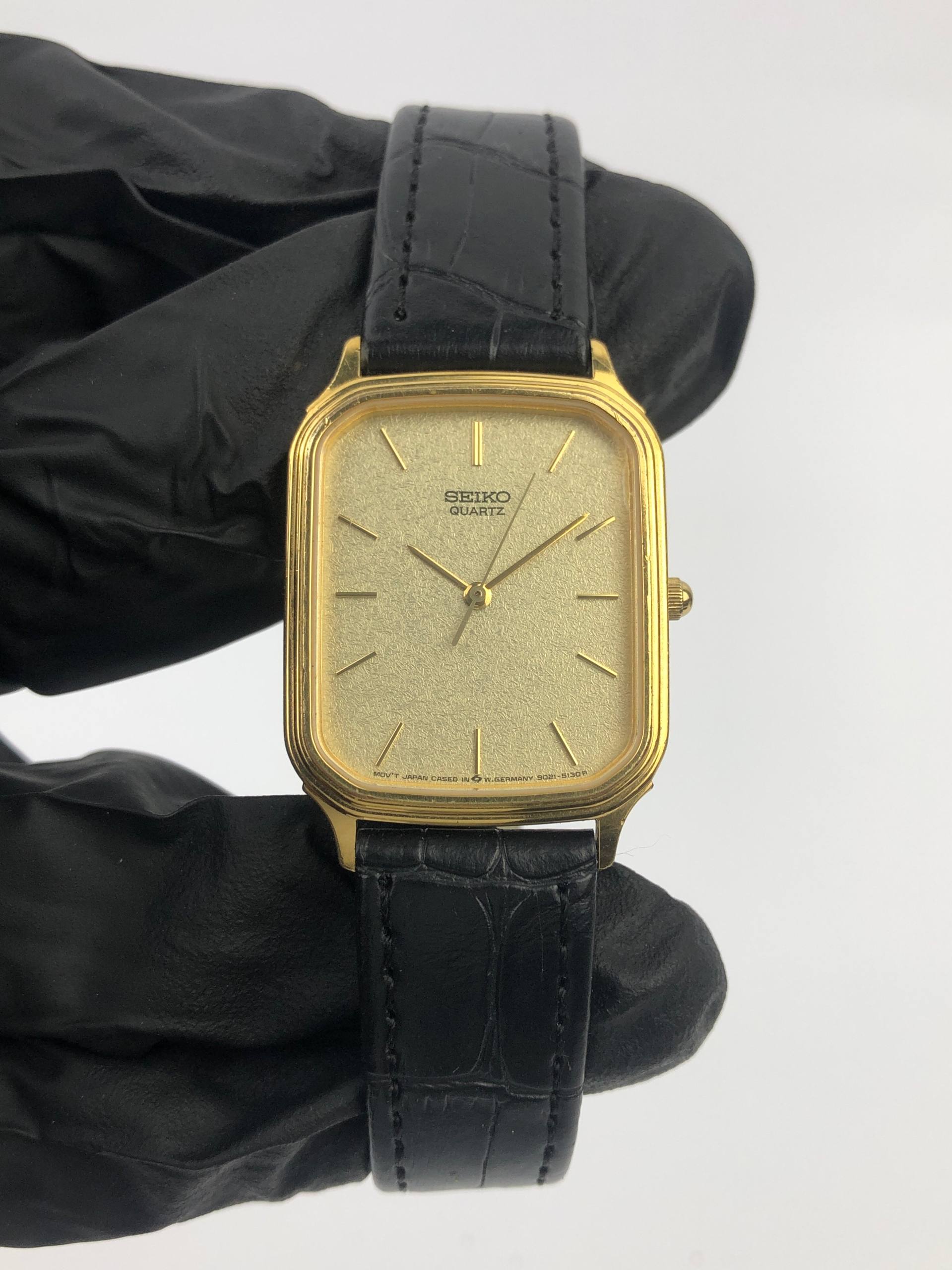 SEIKO 9021-5090 TEXTURE DIAL JAPAN QUARTZ - Gambar 2