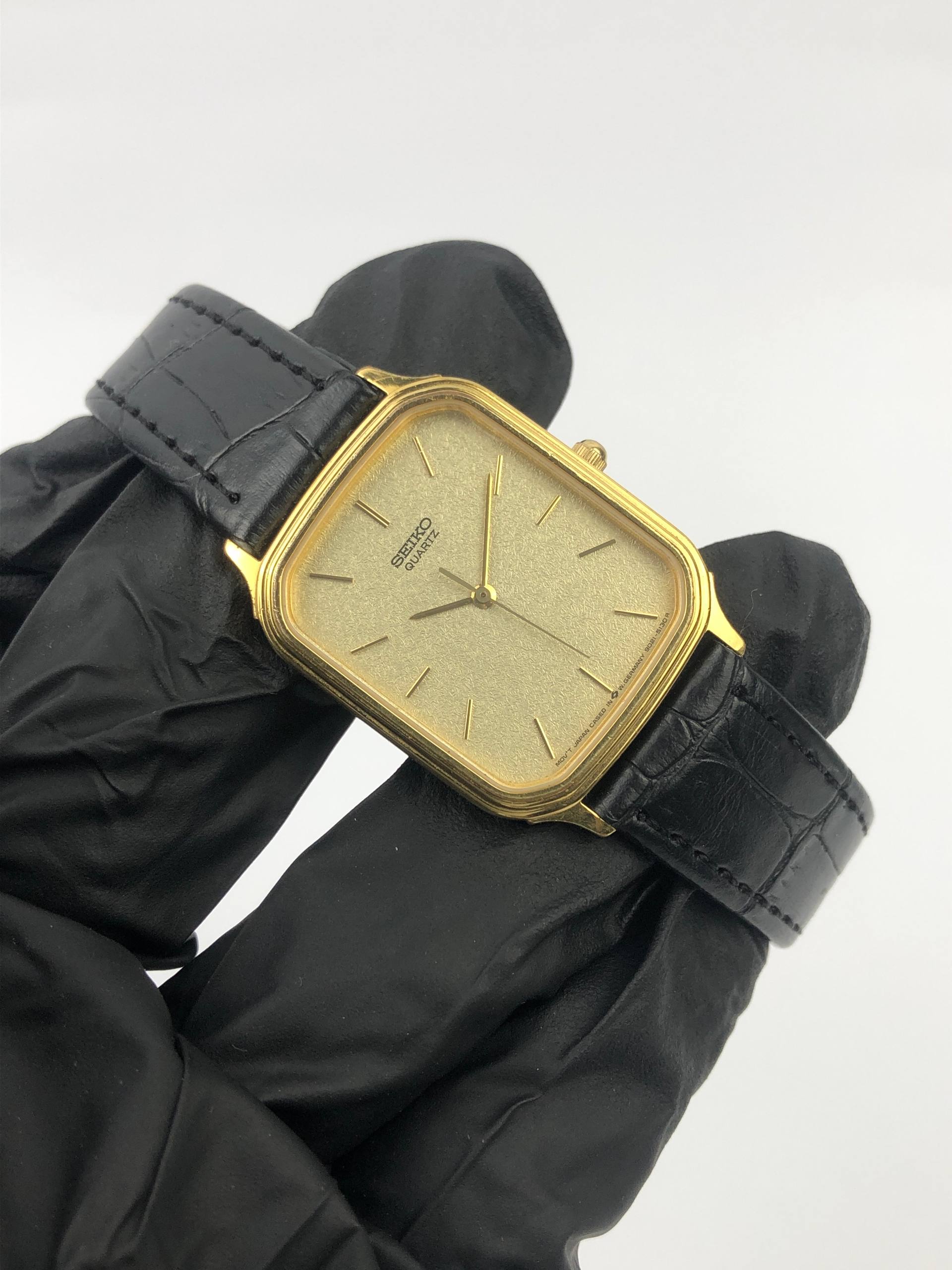 SEIKO 9021-5090 TEXTURE DIAL JAPAN QUARTZ - Gambar 4
