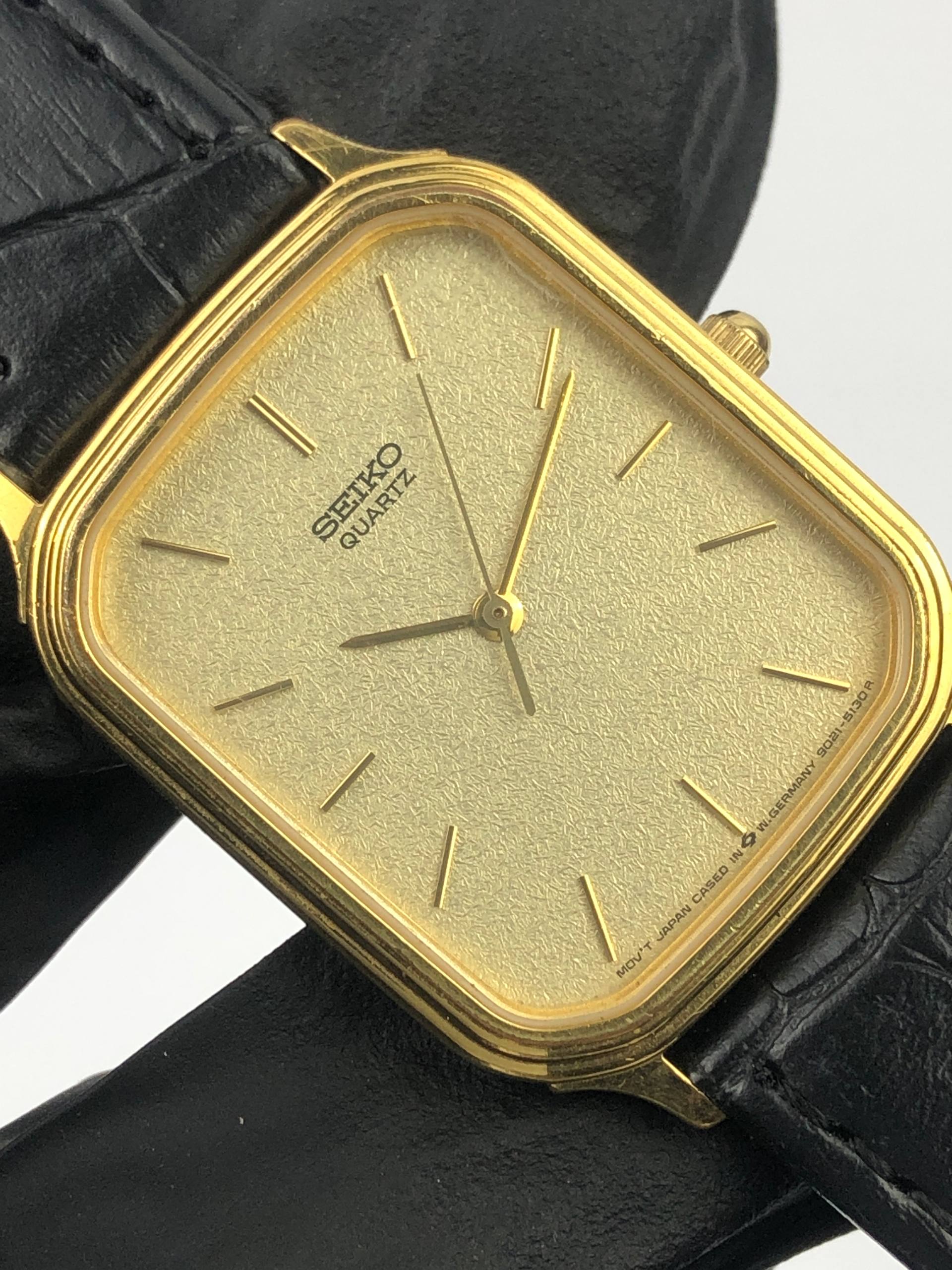 SEIKO 9021-5090 TEXTURE DIAL JAPAN QUARTZ - Gambar 5