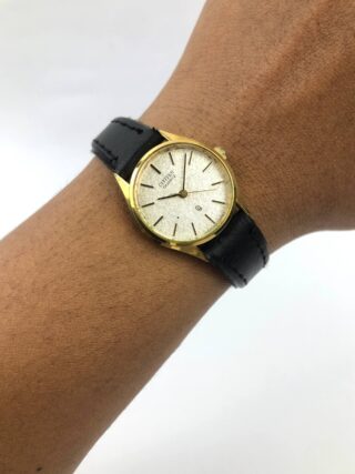 CITIZEN 4-751159 CRYSTON QUARTZ LADY TEXTURE DIAL