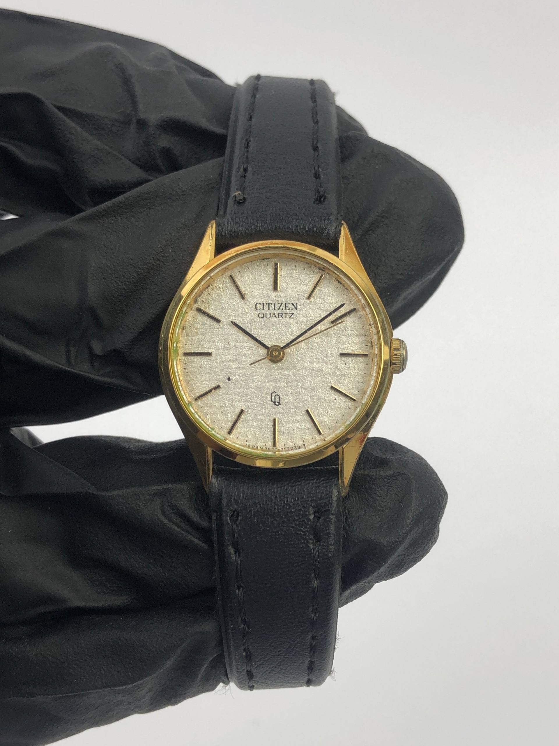 CITIZEN 4-751159 CRYSTON QUARTZ LADY TEXTURE DIAL - Gambar 2