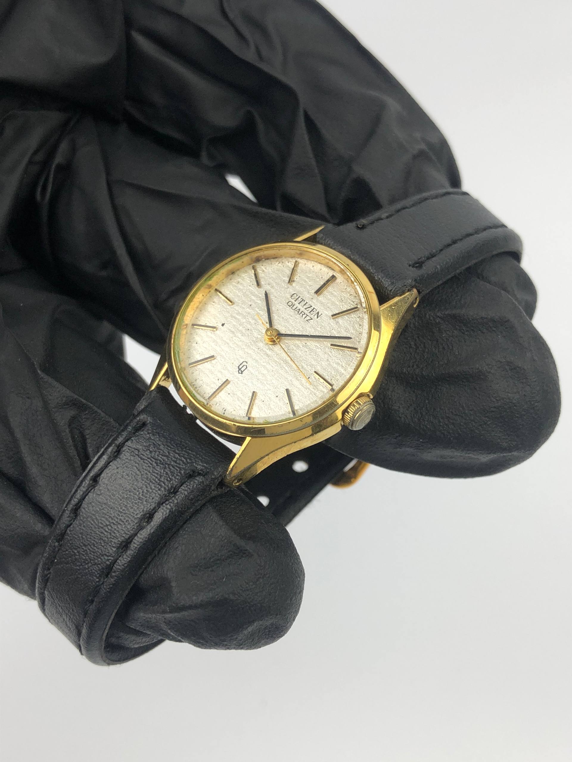 CITIZEN 4-751159 CRYSTON QUARTZ LADY TEXTURE DIAL - Gambar 3